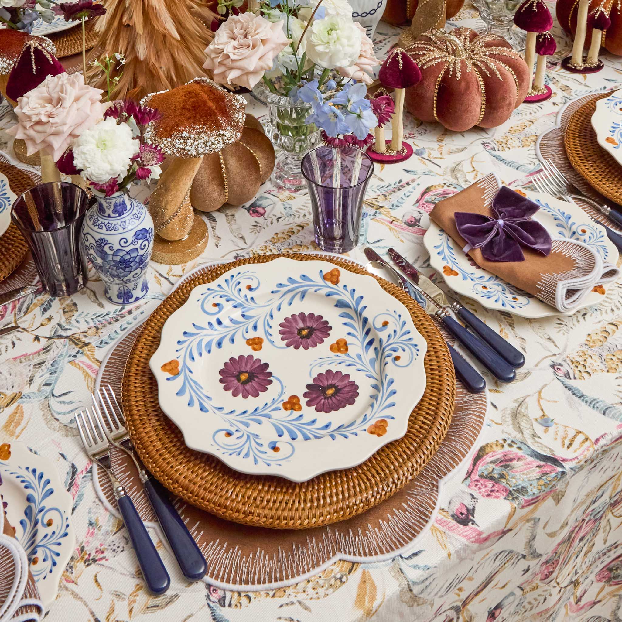 Brown Rattan Charger Plates (Set of 4) - Image 26