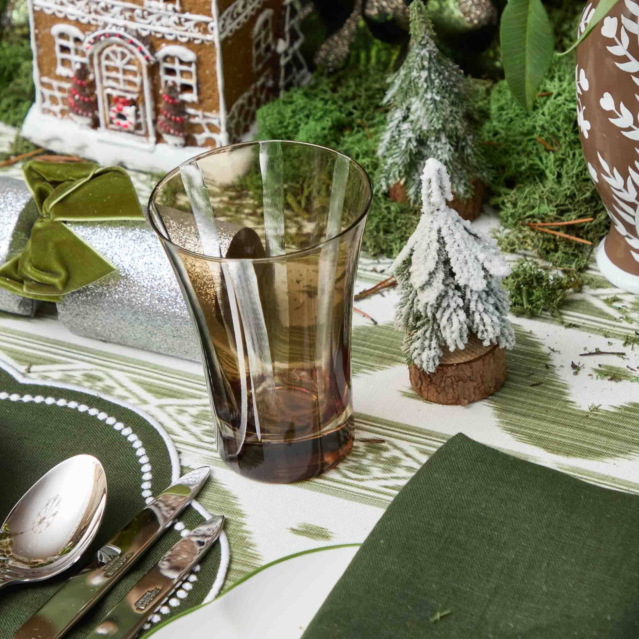 Chocolate Positano Glasses (Set of 4) - Image 2