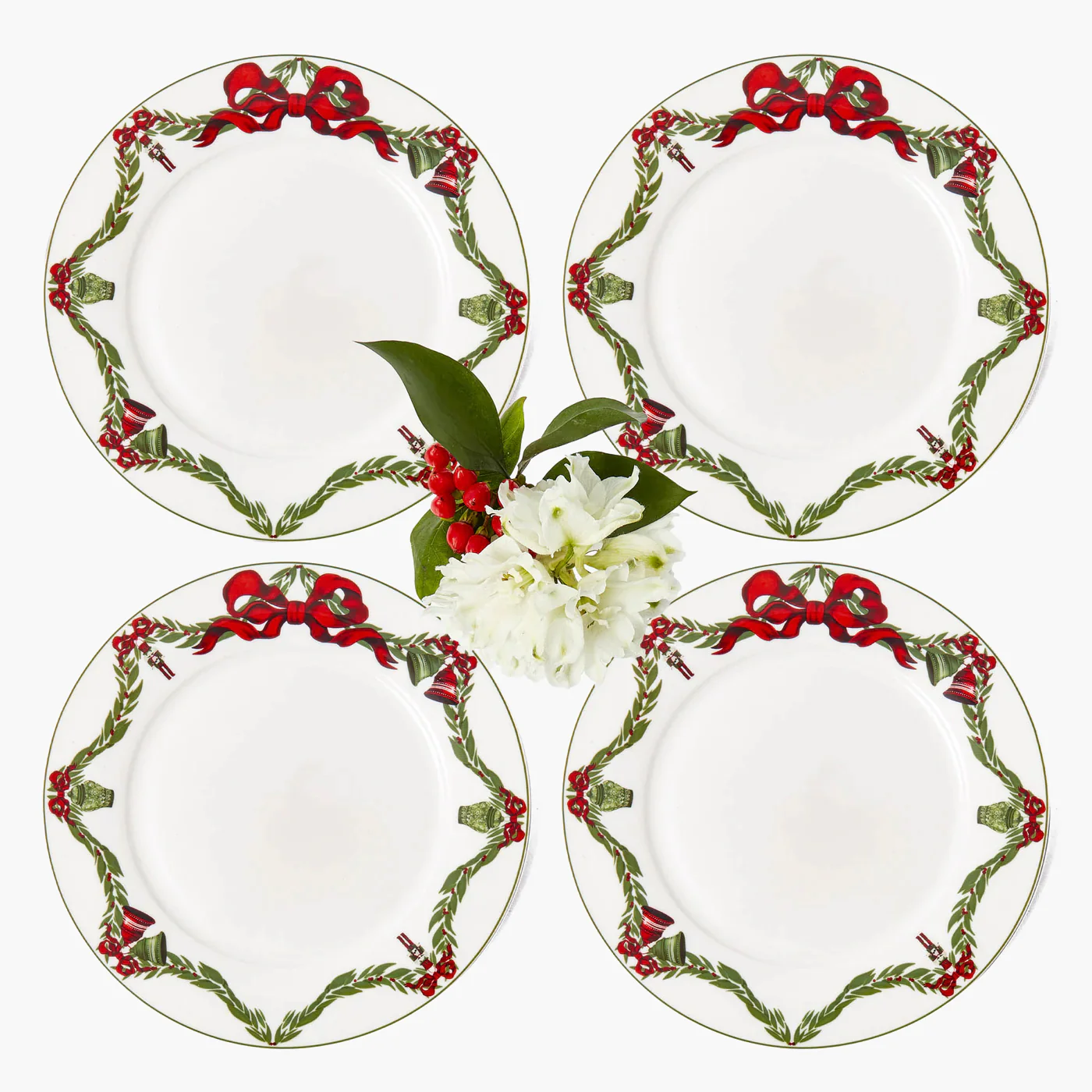 Christmas Garland Dinner Plate (Set of 4) - Image 10