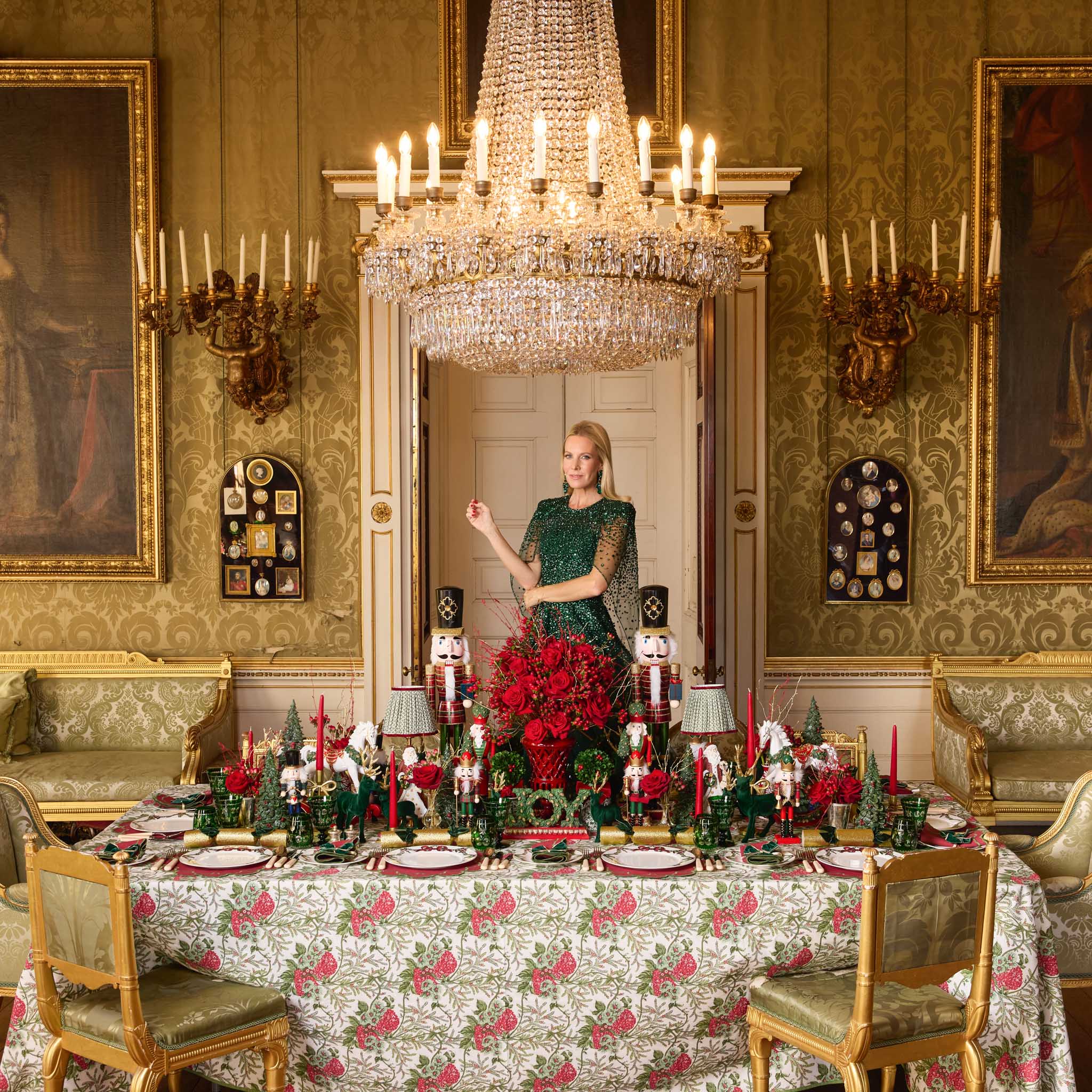 Christmas Garland Dinner Plate (Set of 4) - Image 3