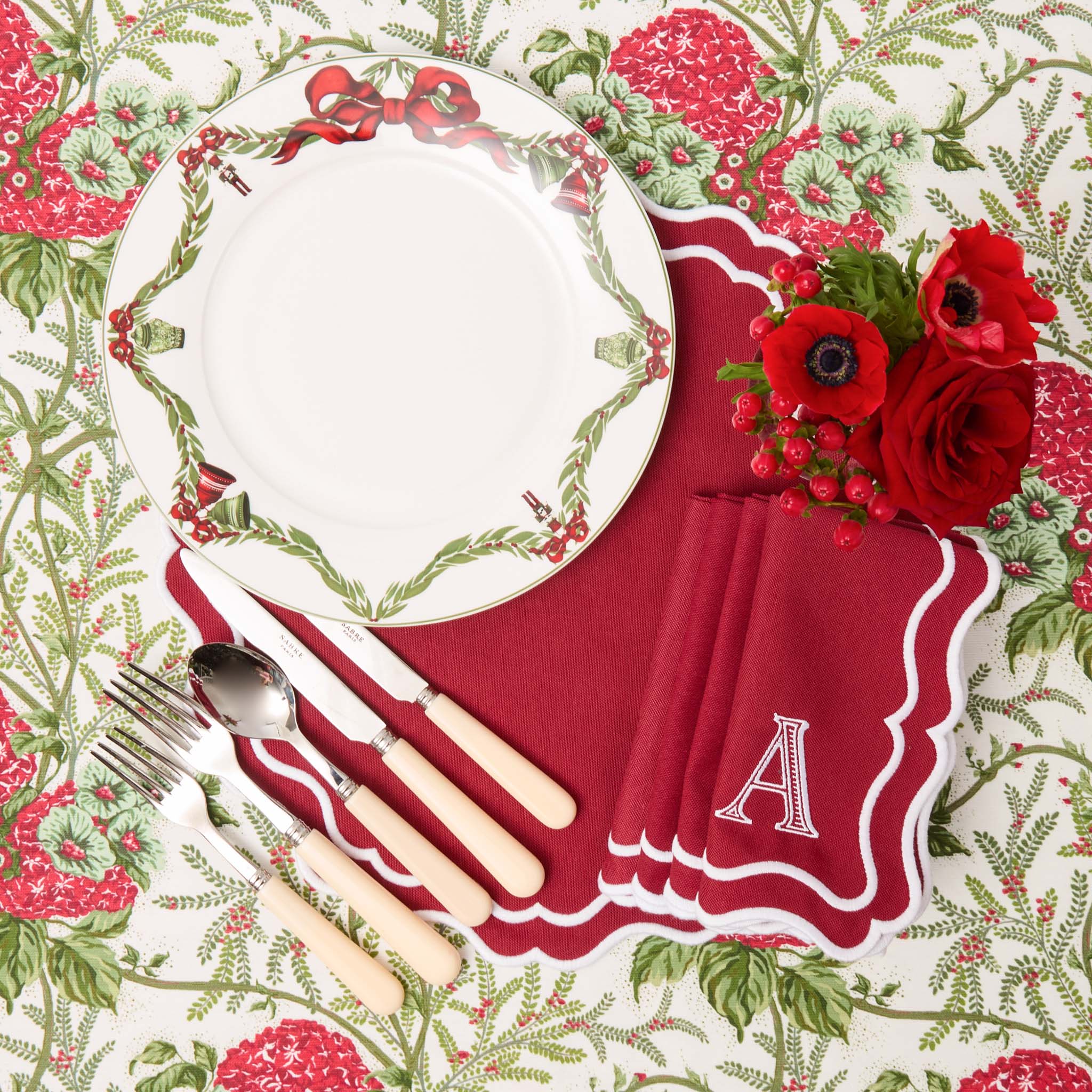 Christmas Garland Dinner Plate (Set of 4) - Image 7