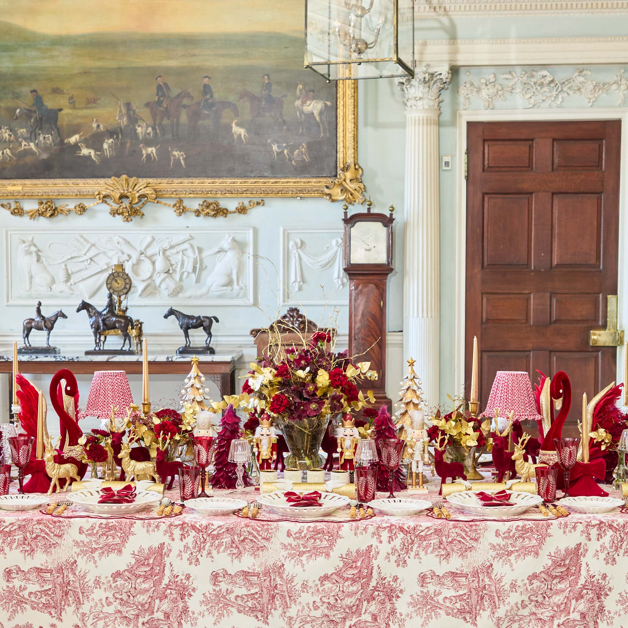 Claudette Toile Tablecloth - Image 11