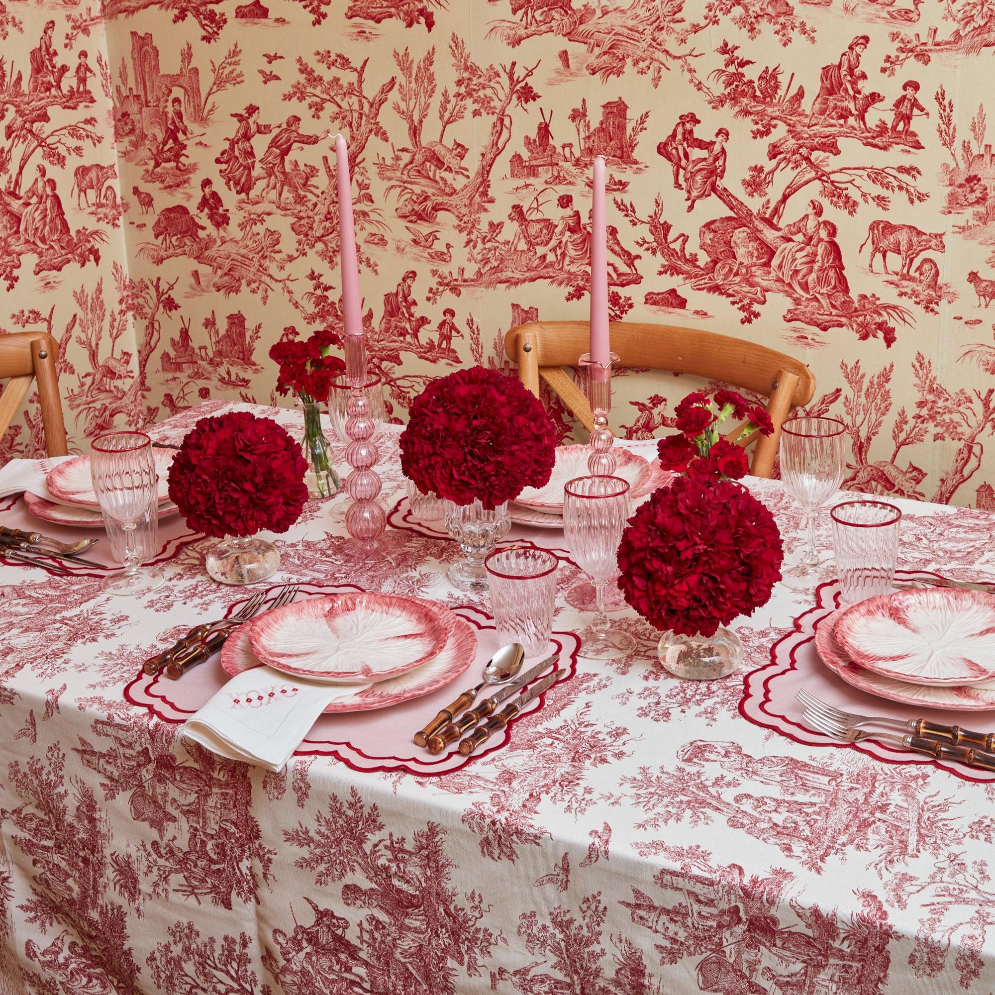 Claudette Toile Tablecloth - Image 19