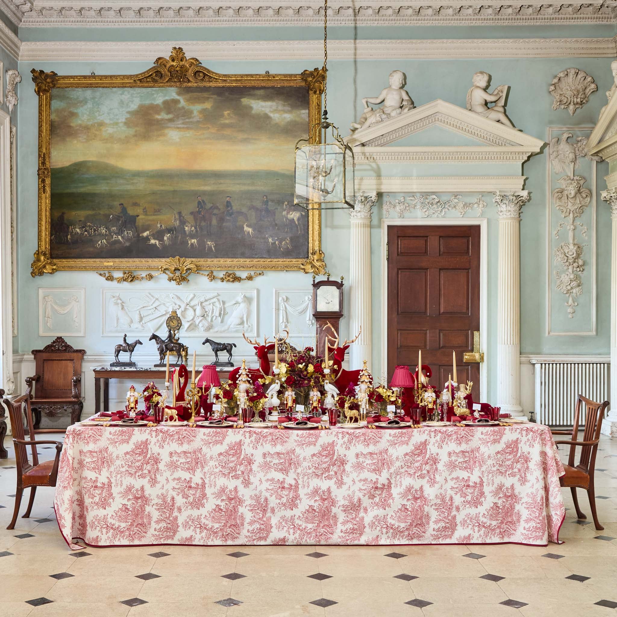 Claudette Toile Tablecloth - Image 3