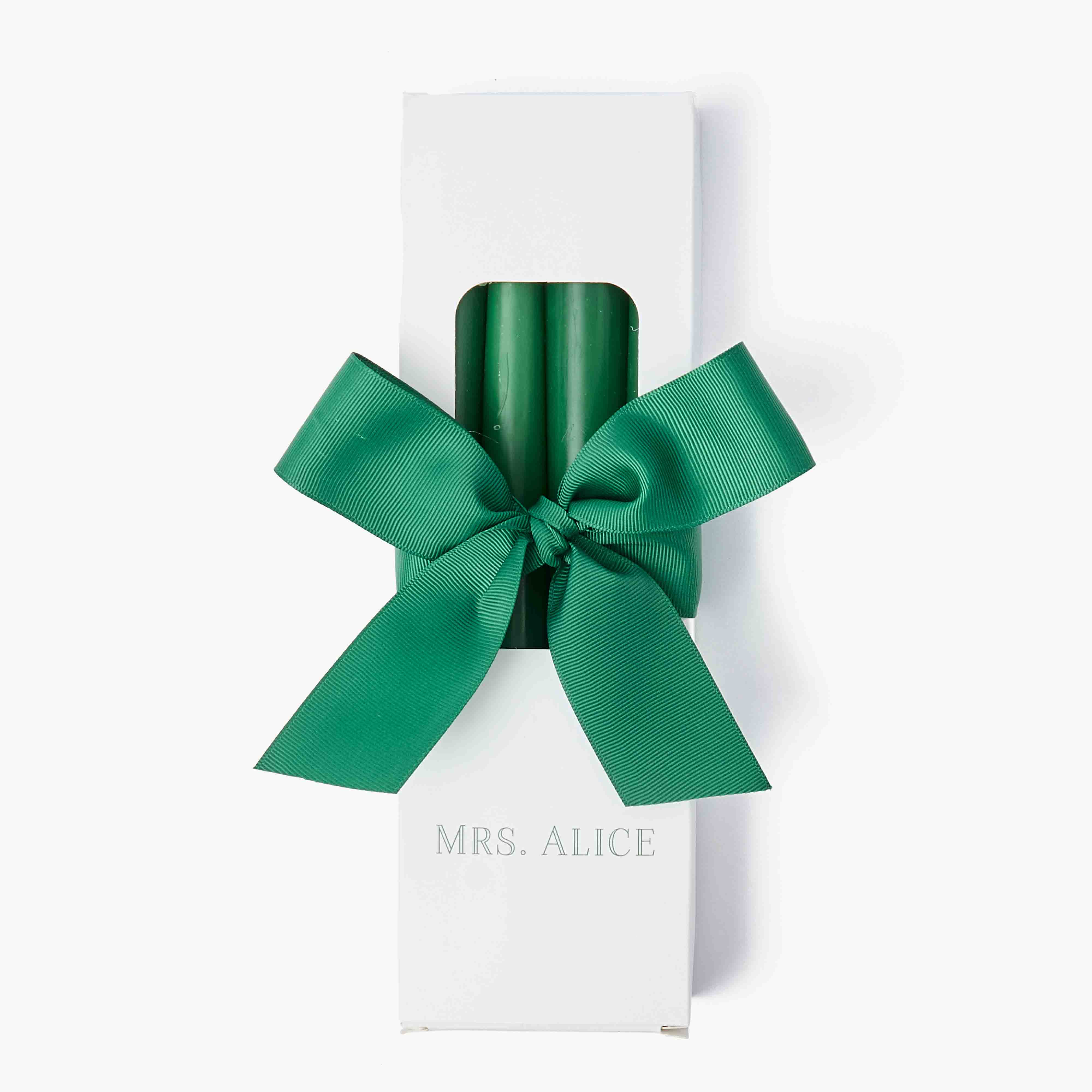 Claudia Glass Huricane Candle Set (Forest Green) - Image 6