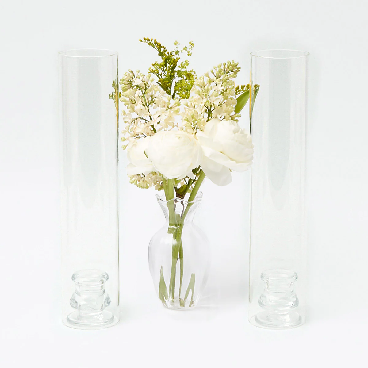 Claudia Hurricane Glass Candle Holders (Pair) - Image 16