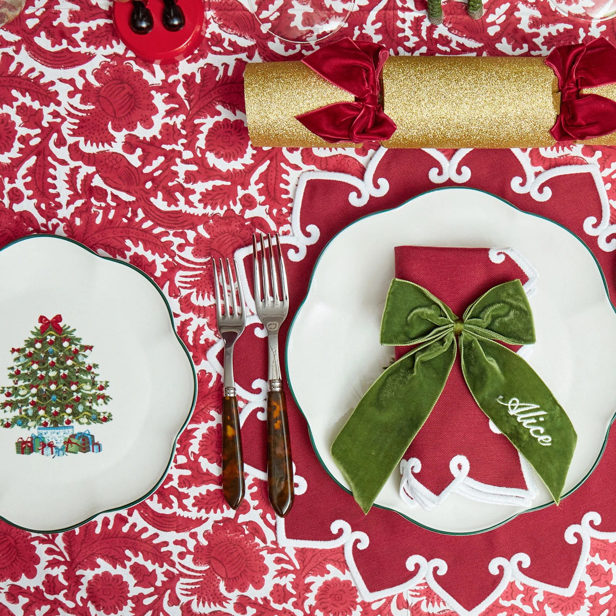 Cranberry Pheasant Tablecloth - Image 4