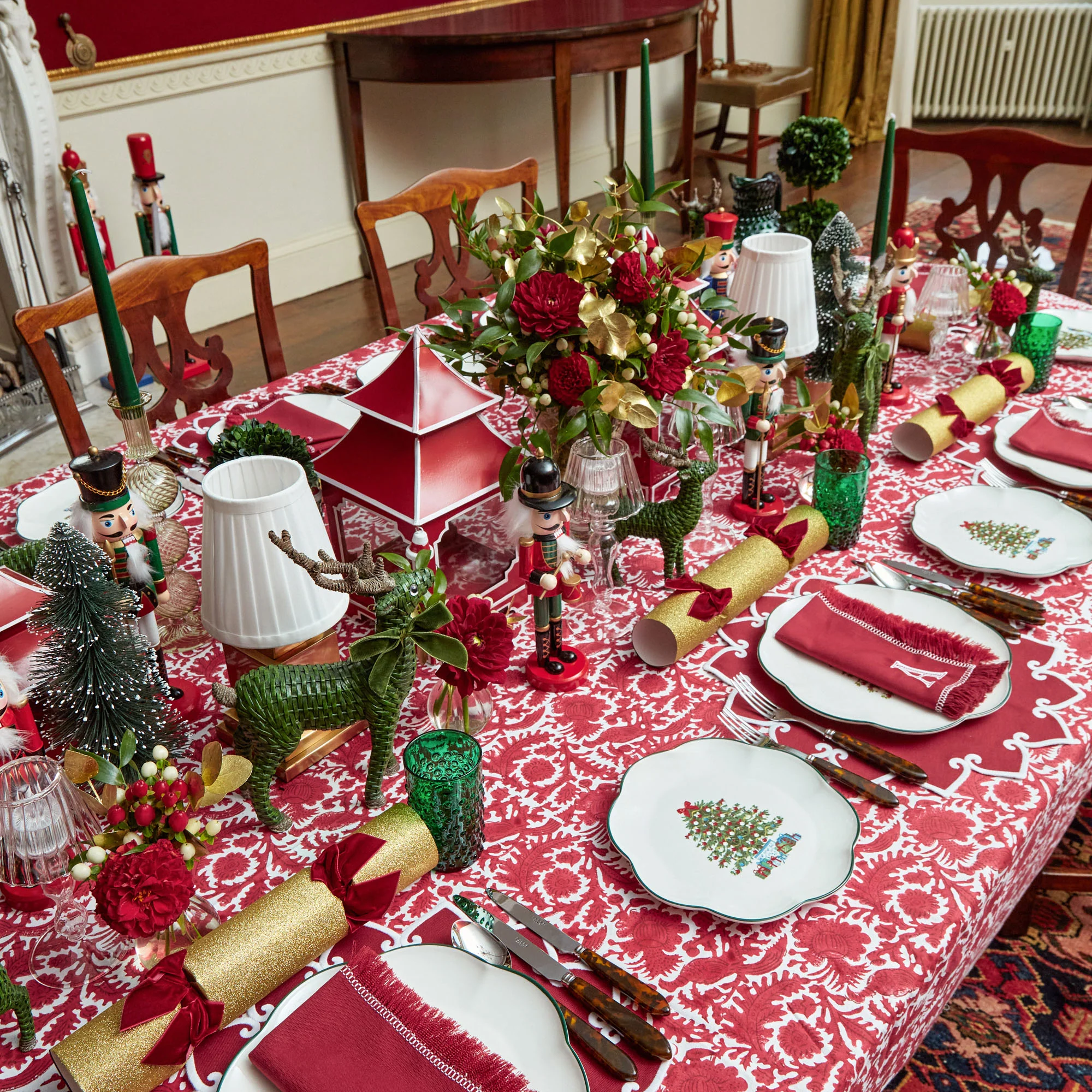 Cranberry Pheasant Tablecloth - Image 6