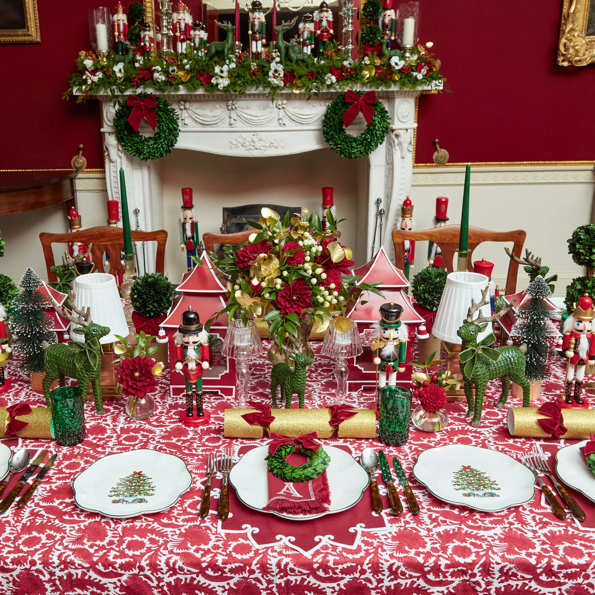 Cranberry Pheasant Tablecloth - Image 8