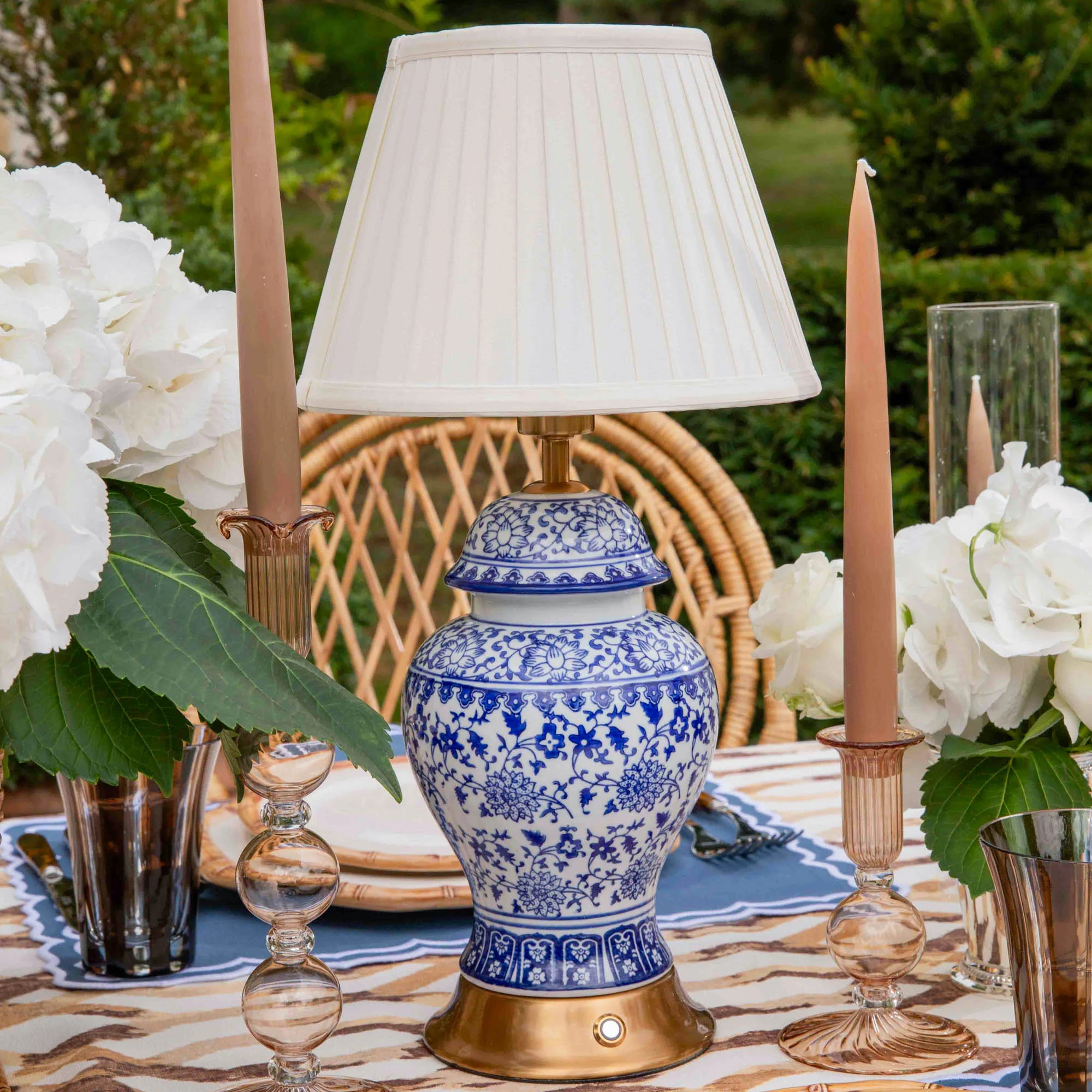 Cream Pleated Lampshade (22cm) - Image 16