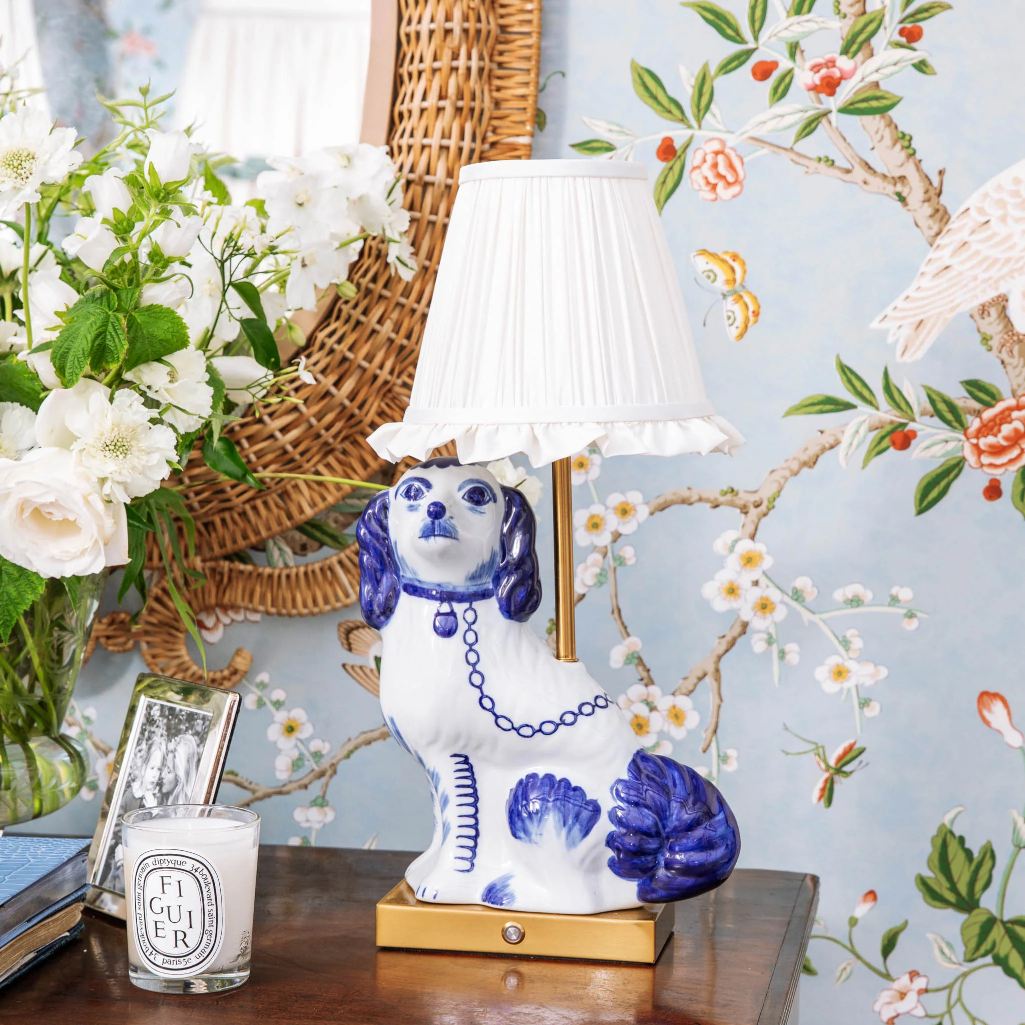 Cream Ruffle Lampshade (18cm) - Image 12