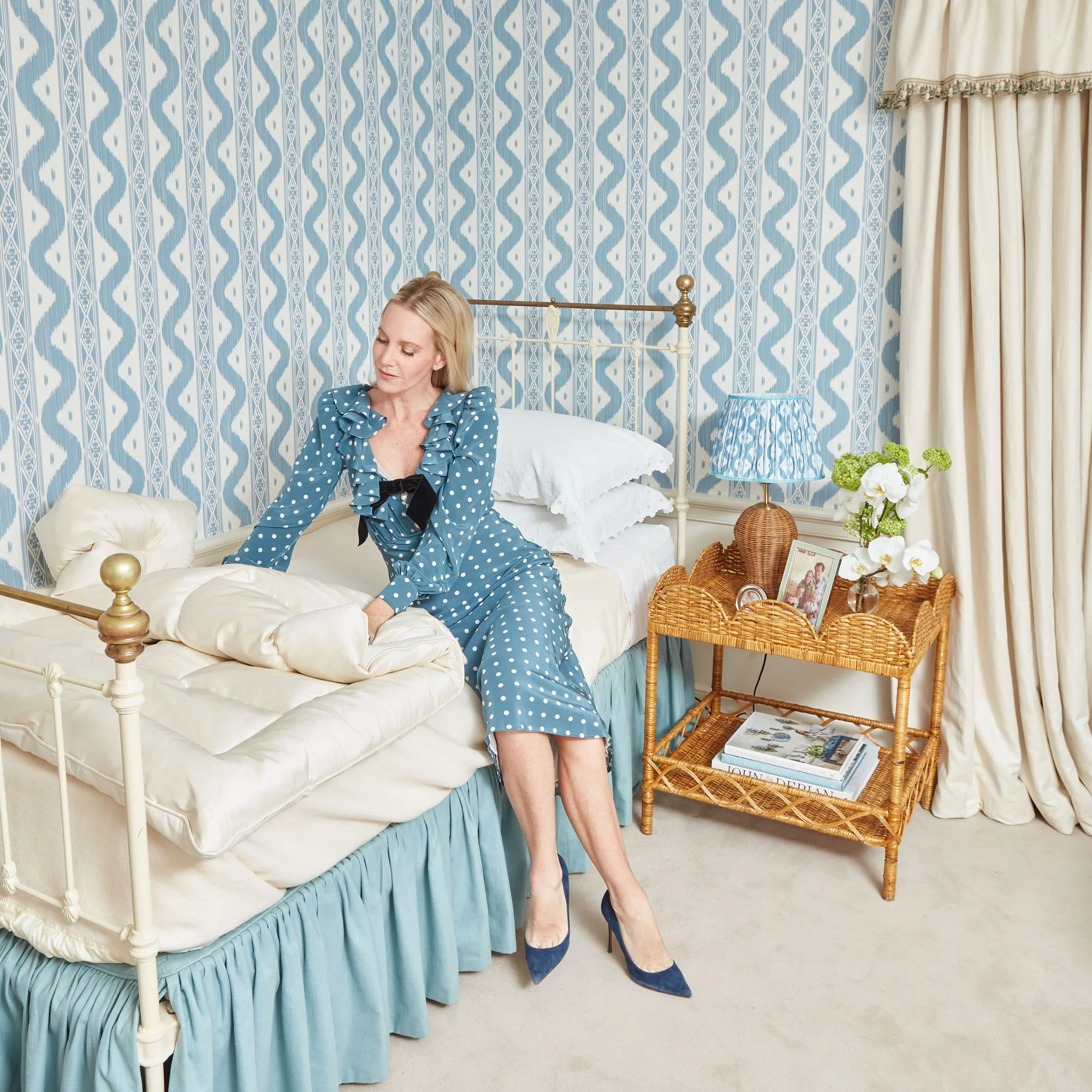 Cream Silk Eiderdown - Image 14