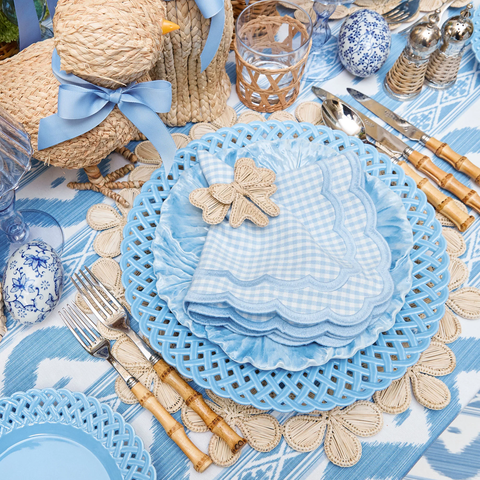 Mia Woven Placemats (Set of 4) - Image 5