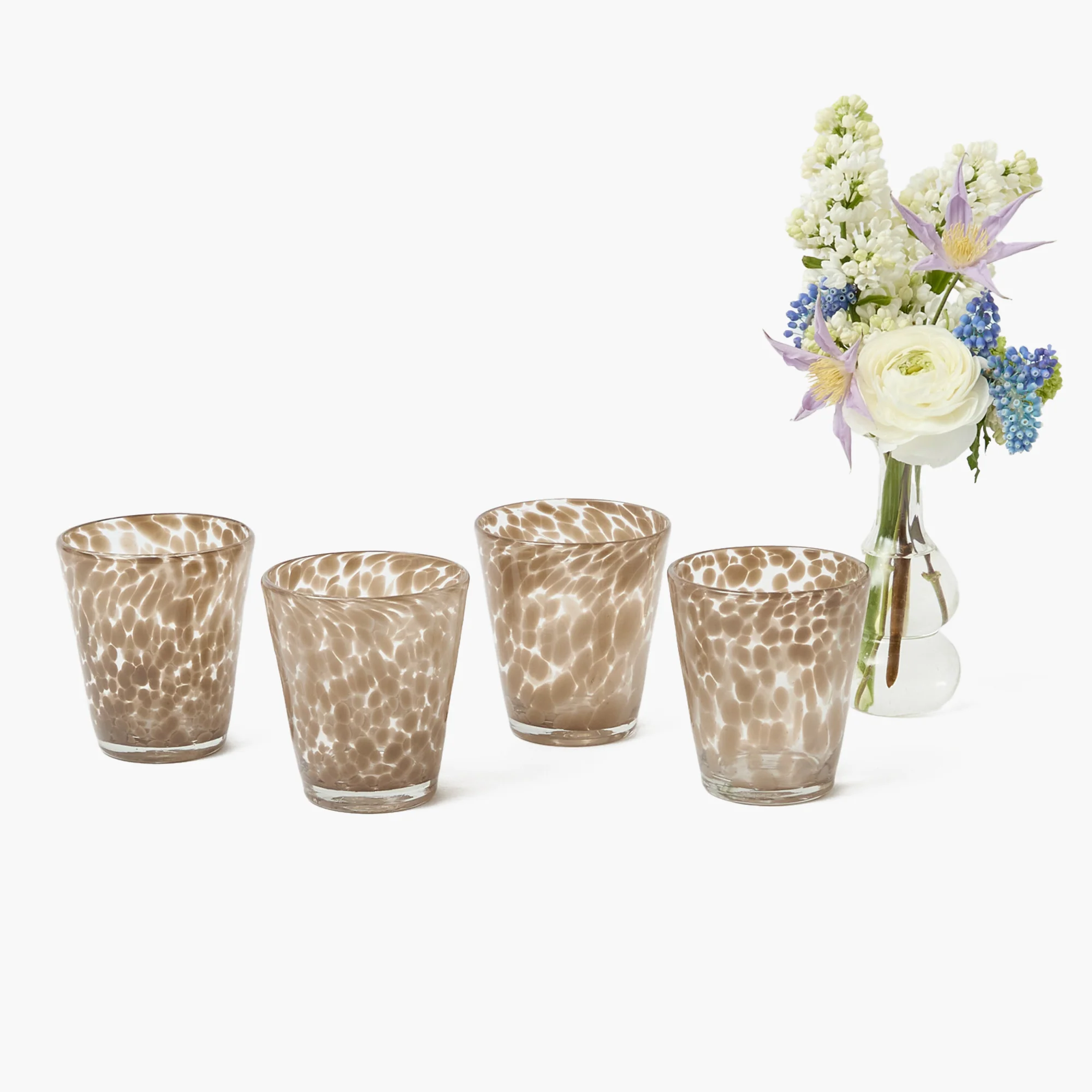 Dappled Sand Glasses (Set of 4) - Image 9