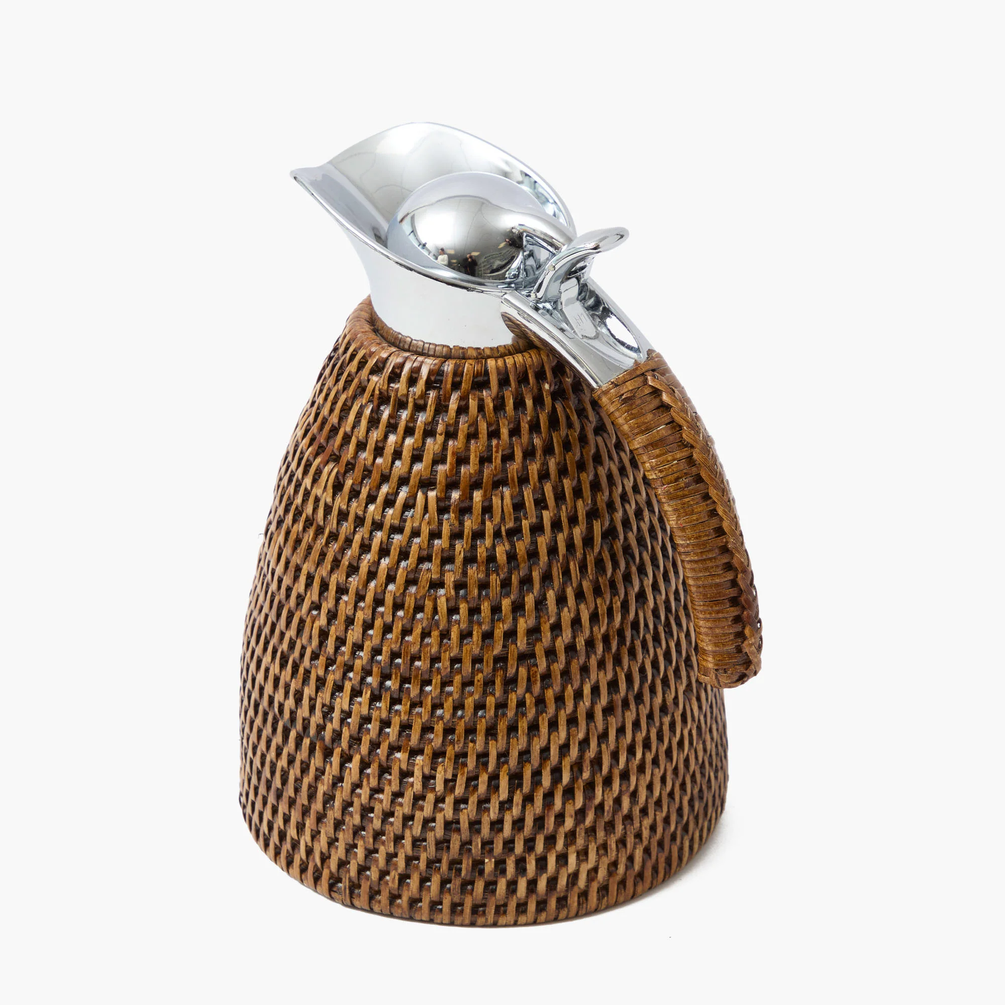Dark Brown Rattan Thermos - Image 7