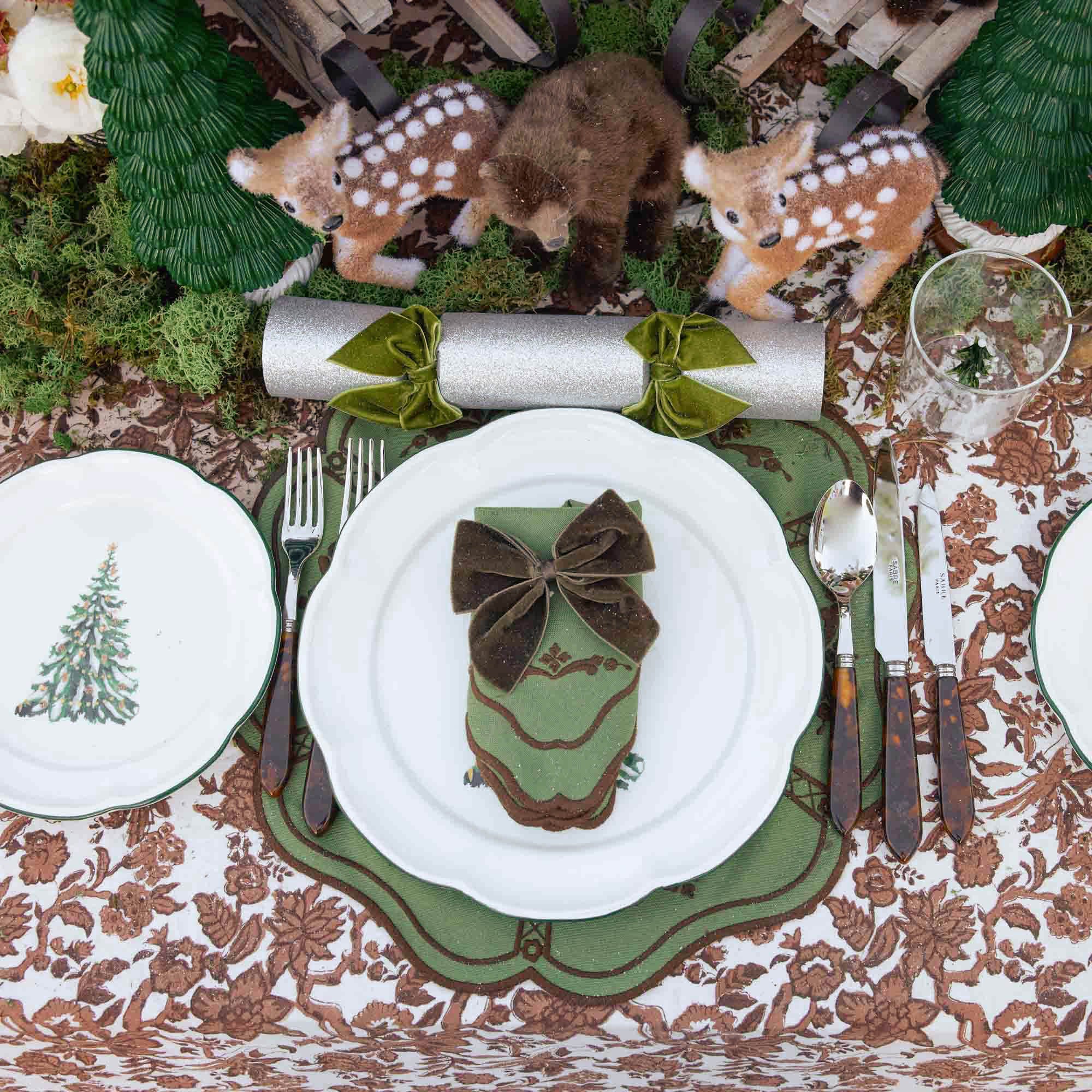 Chocolate Brown Napkin Bows (Set of 4) - Image 6