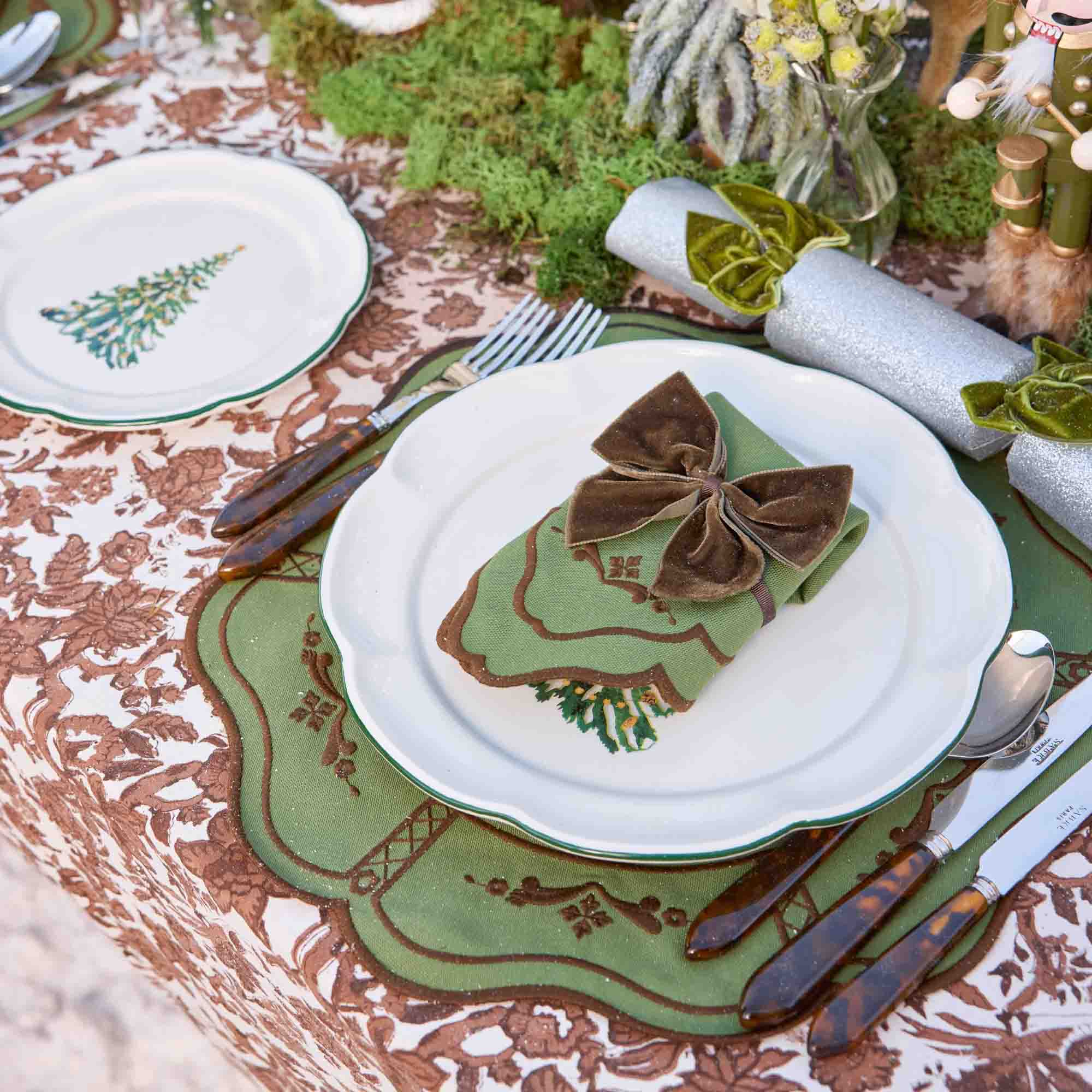 Chocolate Brown Napkin Bows (Set of 4) - Image 4