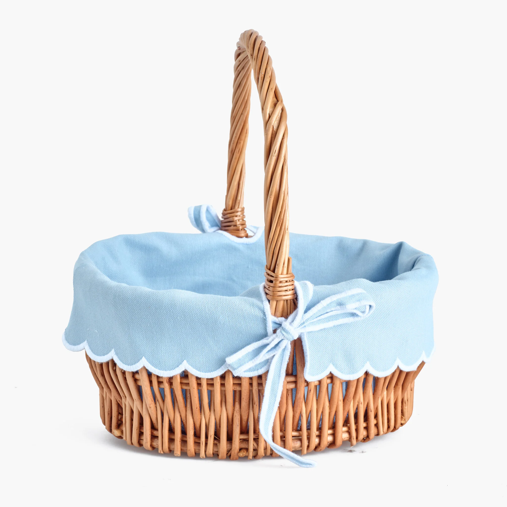 Easter Basket with Blue Liner