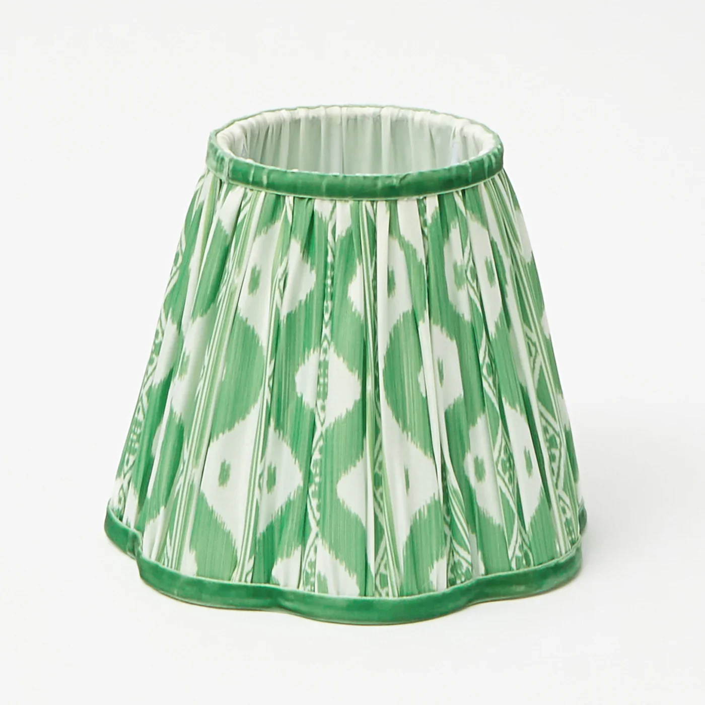Easter Bunny Rechargeable Lamp with Green Ikat Shade (18cm) - Image 6