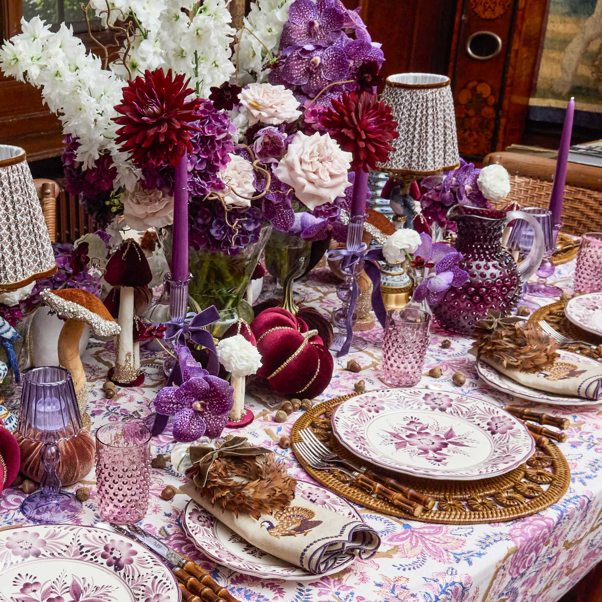 Purple Hobnail Jug - Image 3