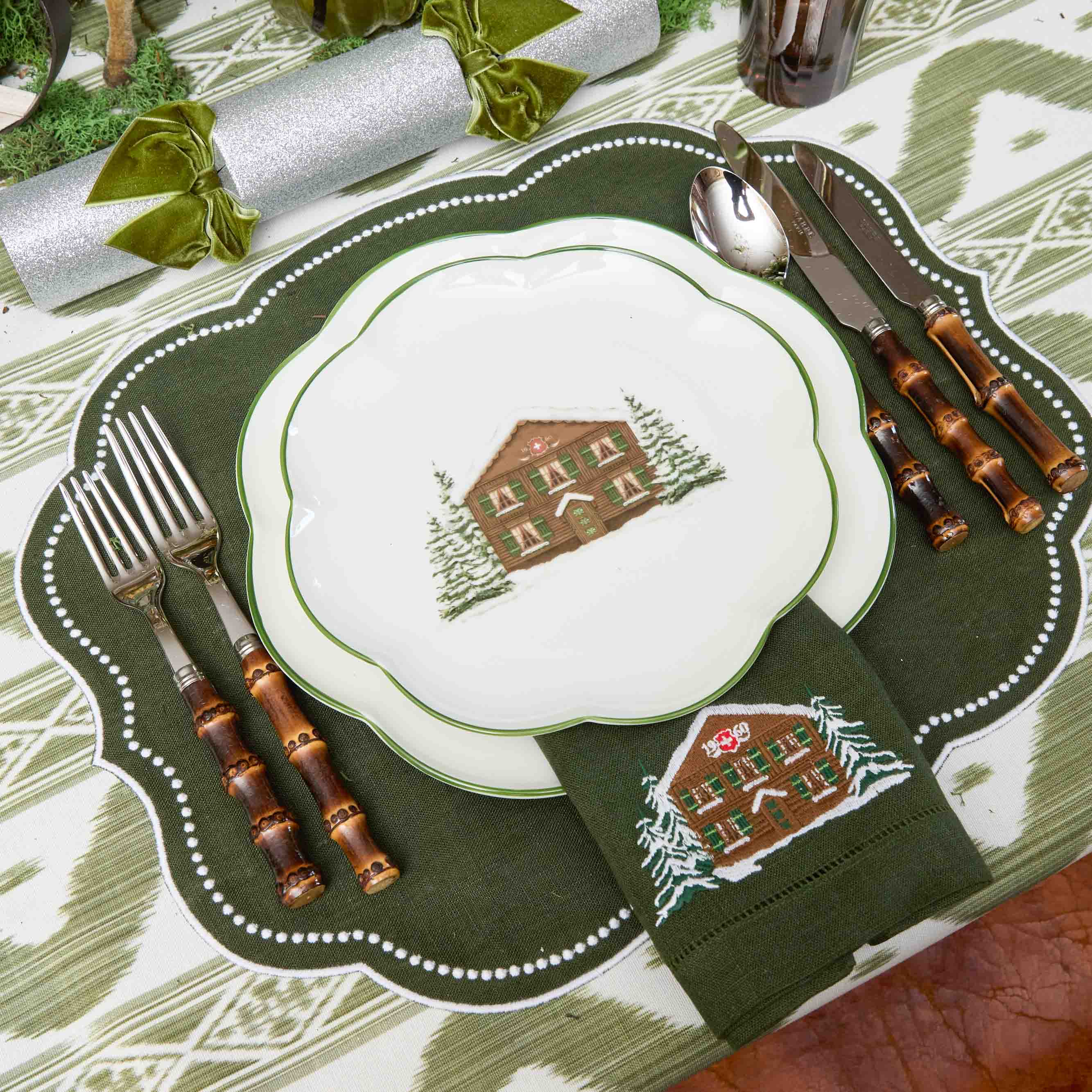 Alpine Chalet Dinner Plate - Image 2