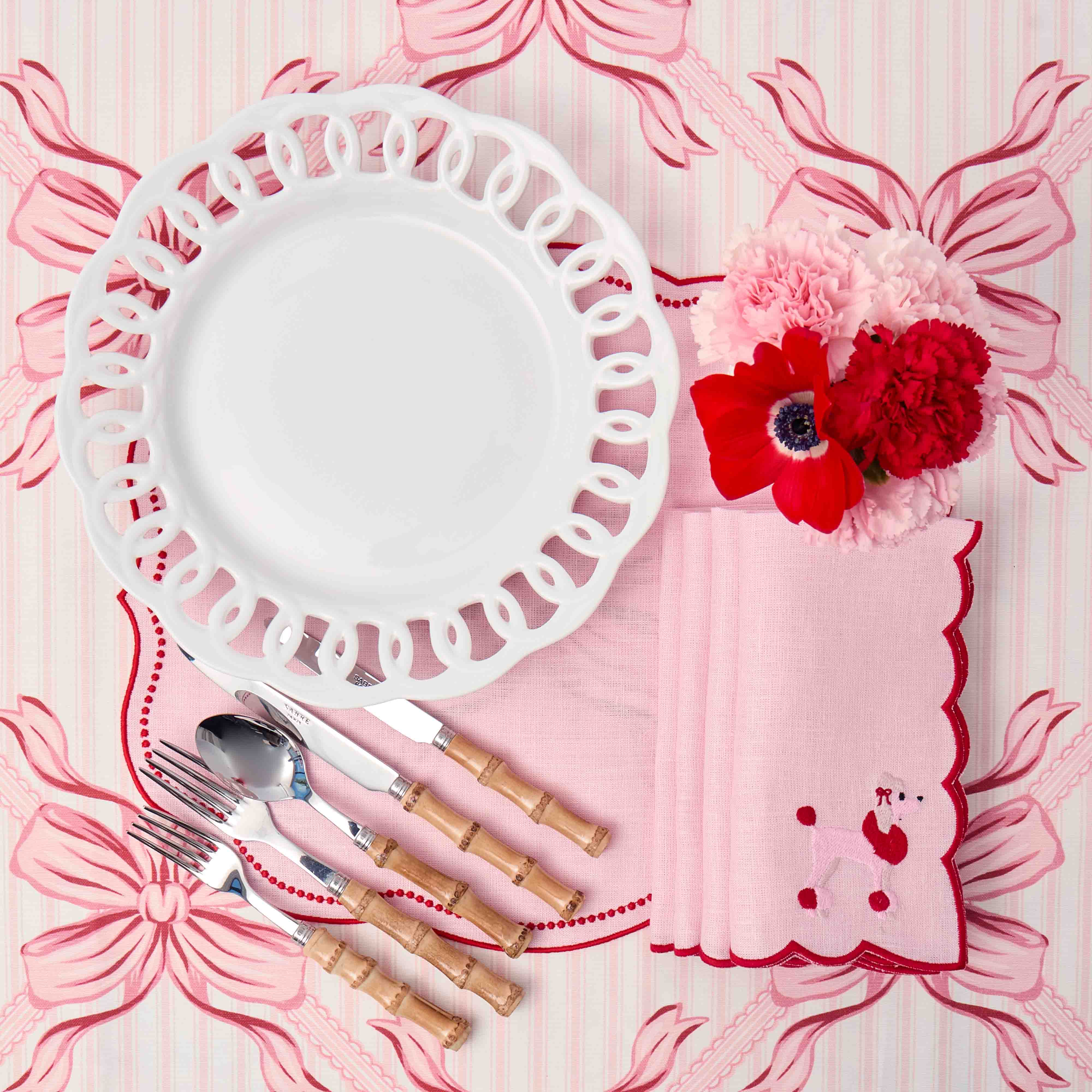 White Lace Dinner Plate - Image 5