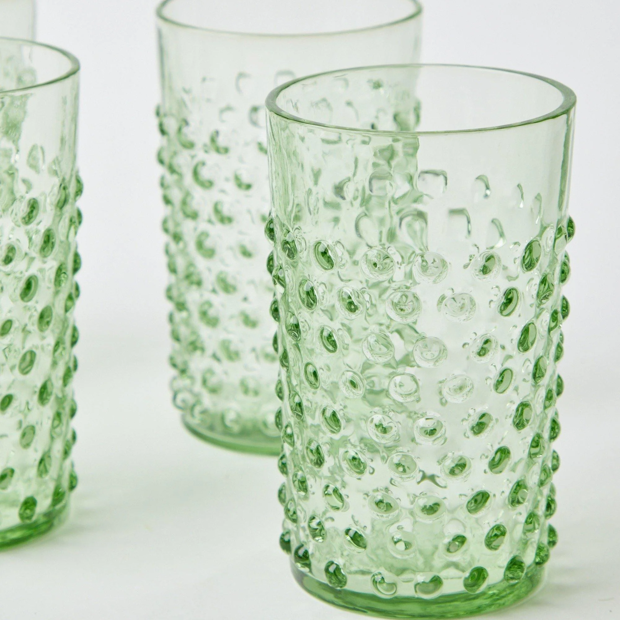 Emerald Hobnail Glasses (Set of 6) - Image 31