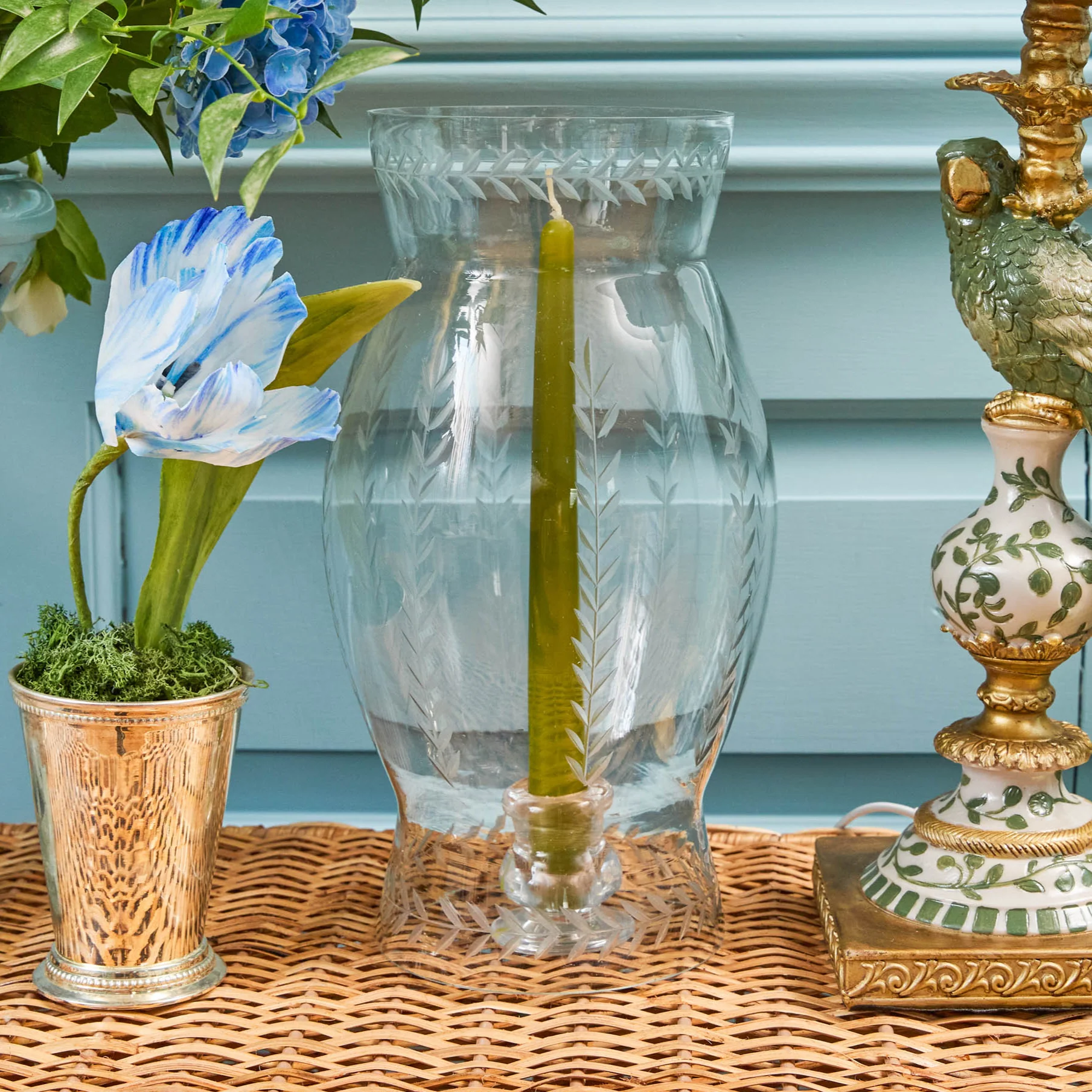 Engraved Glass Lantern - Image 10