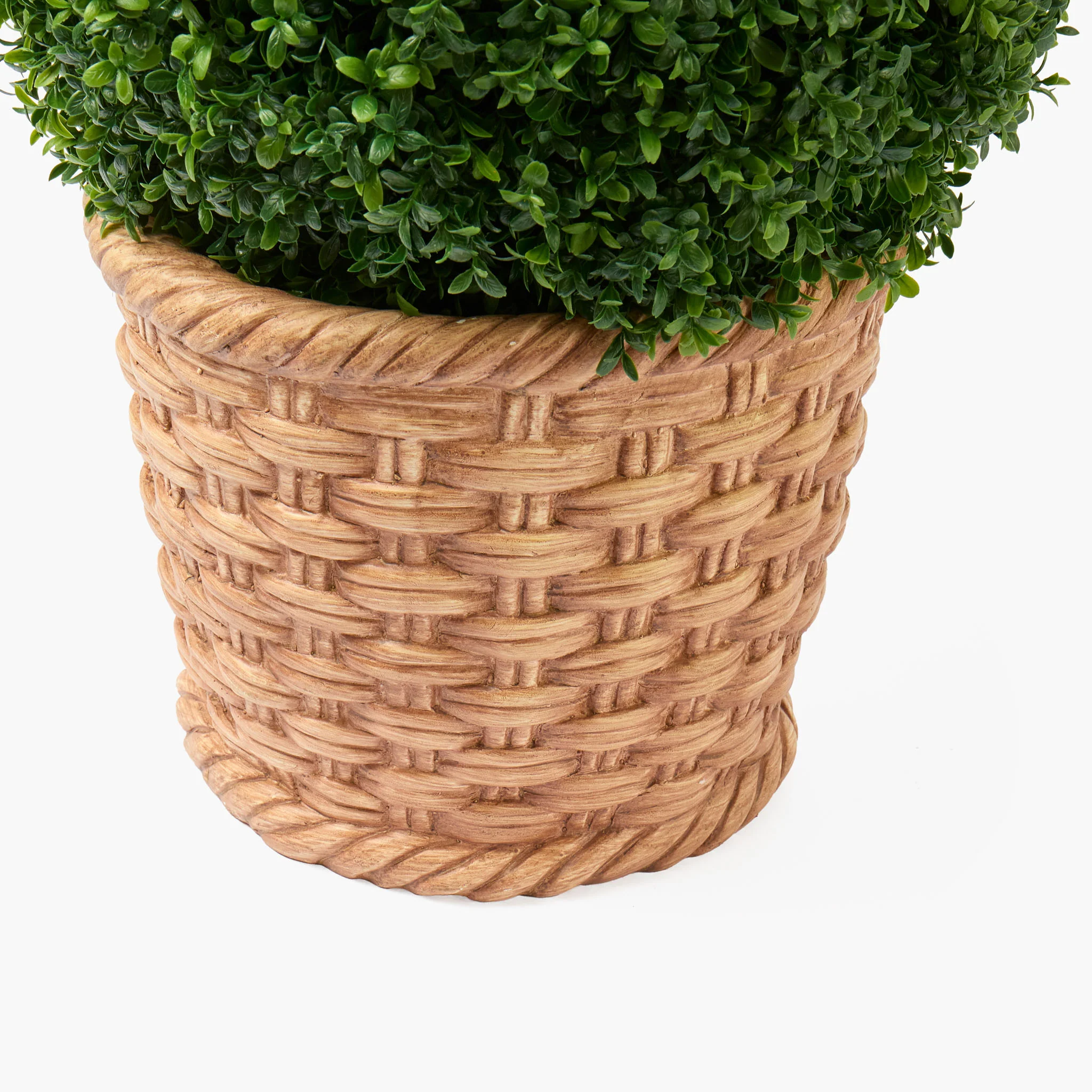 Extra Large Faux Boxwood Rabbits (Pair) - Image 6