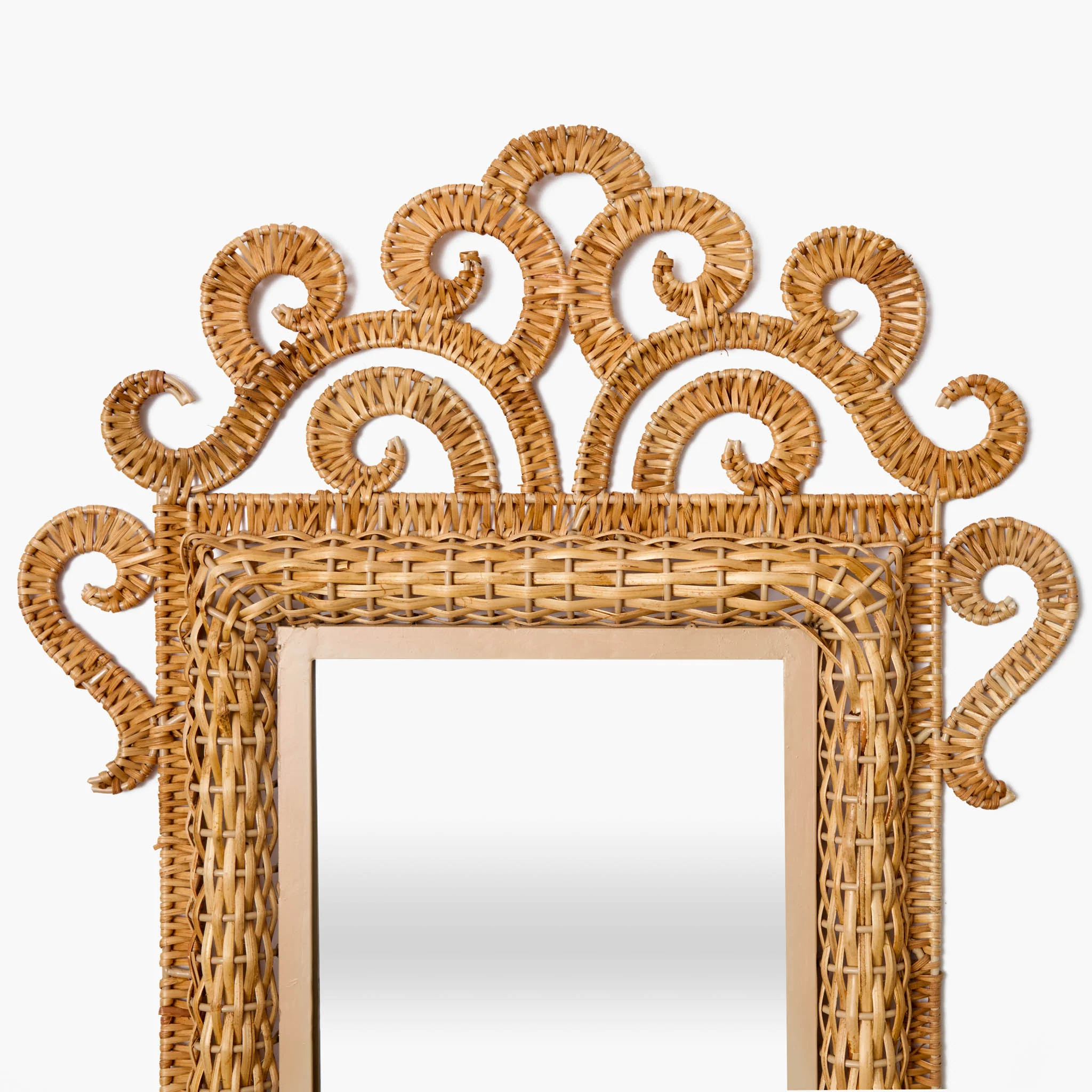 The Small Grand Rattan Mirror - Image 3