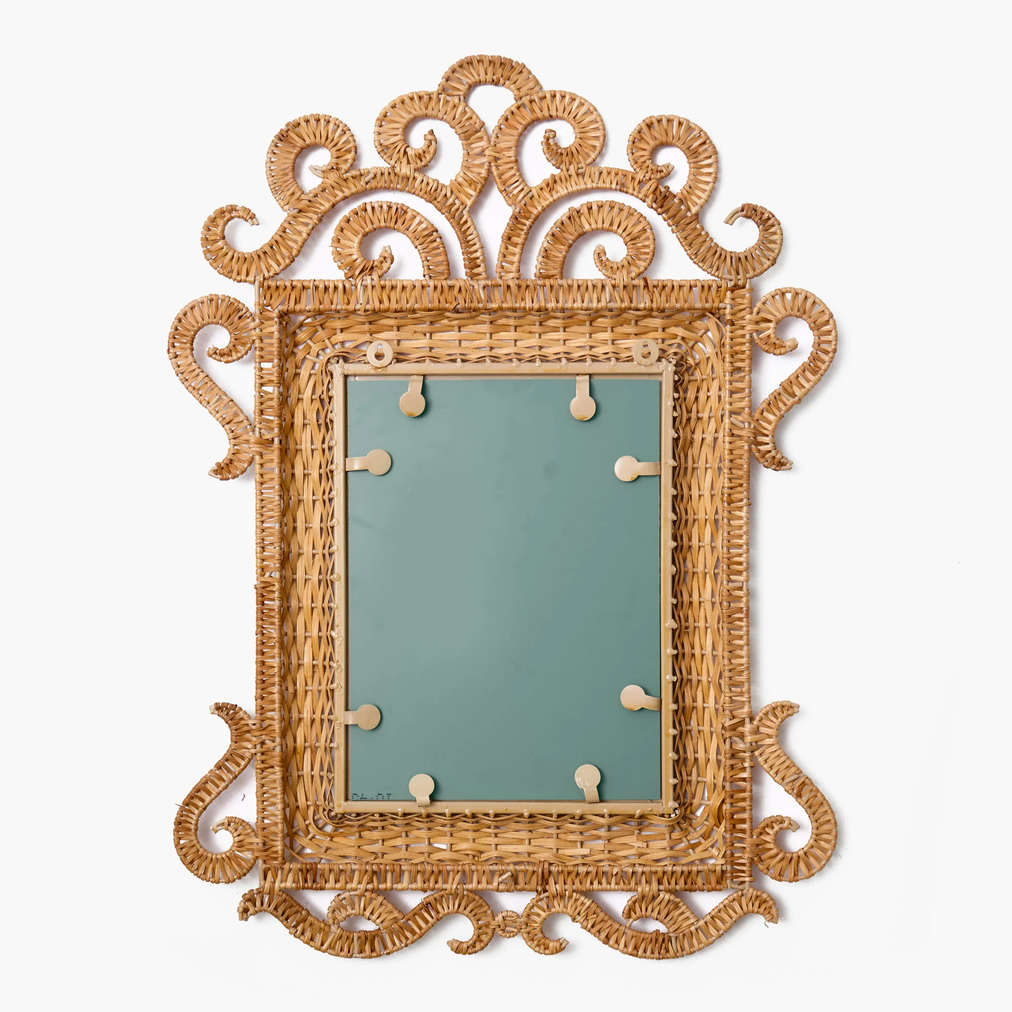 The Small Grand Rattan Mirror - Image 7