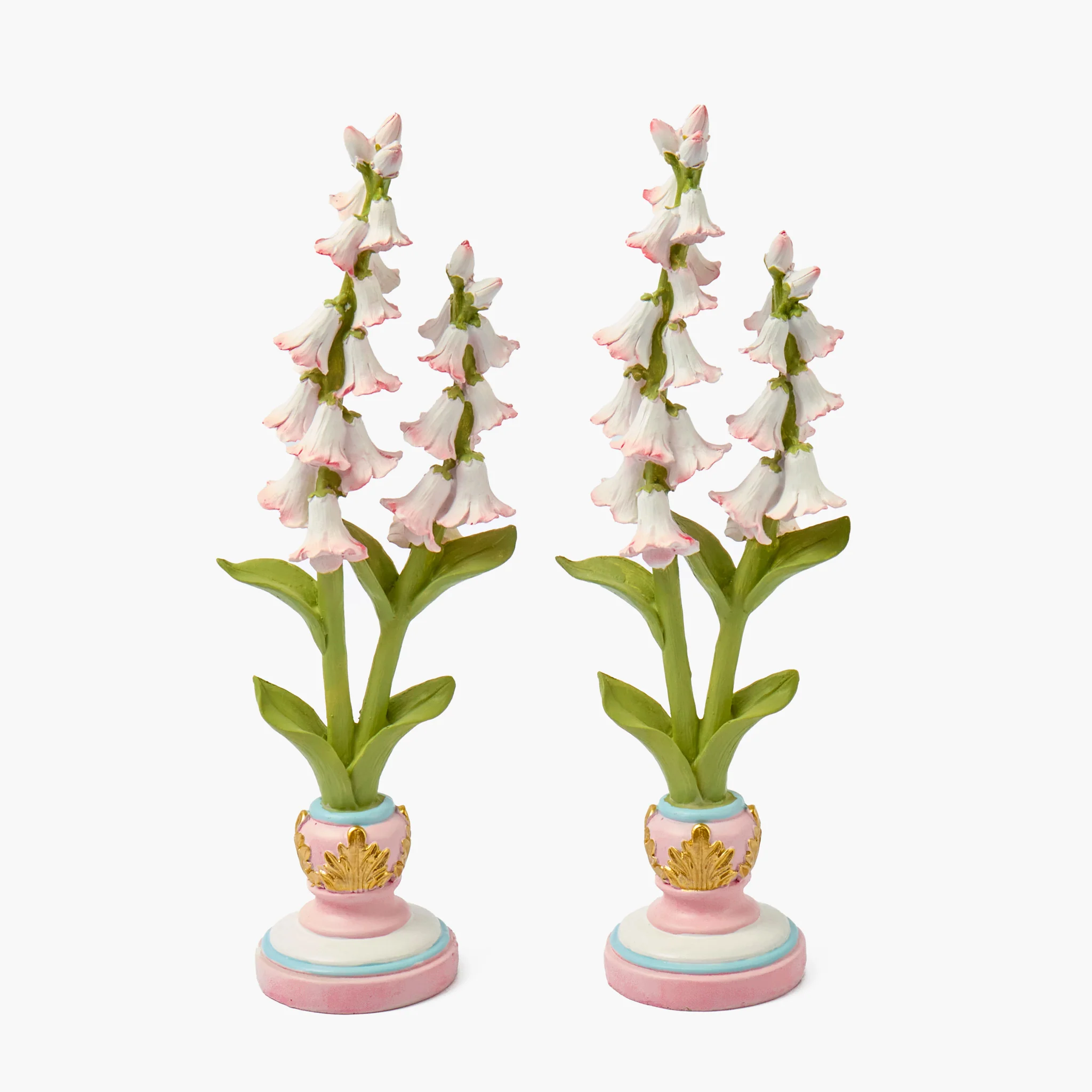 Faux Foxglove Decoration (Pair)