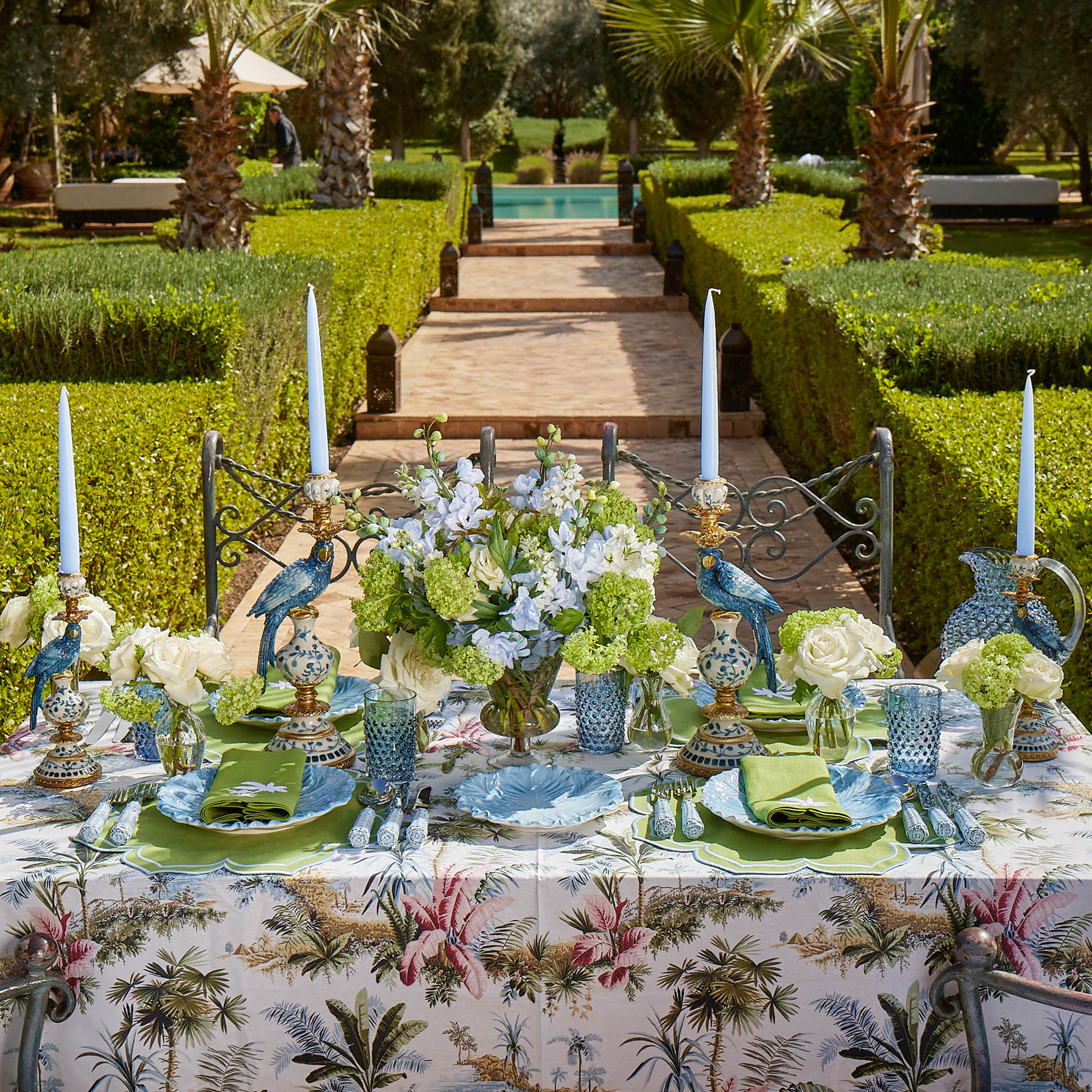 Fleur Green Placemats (Set of 4) - Image 23