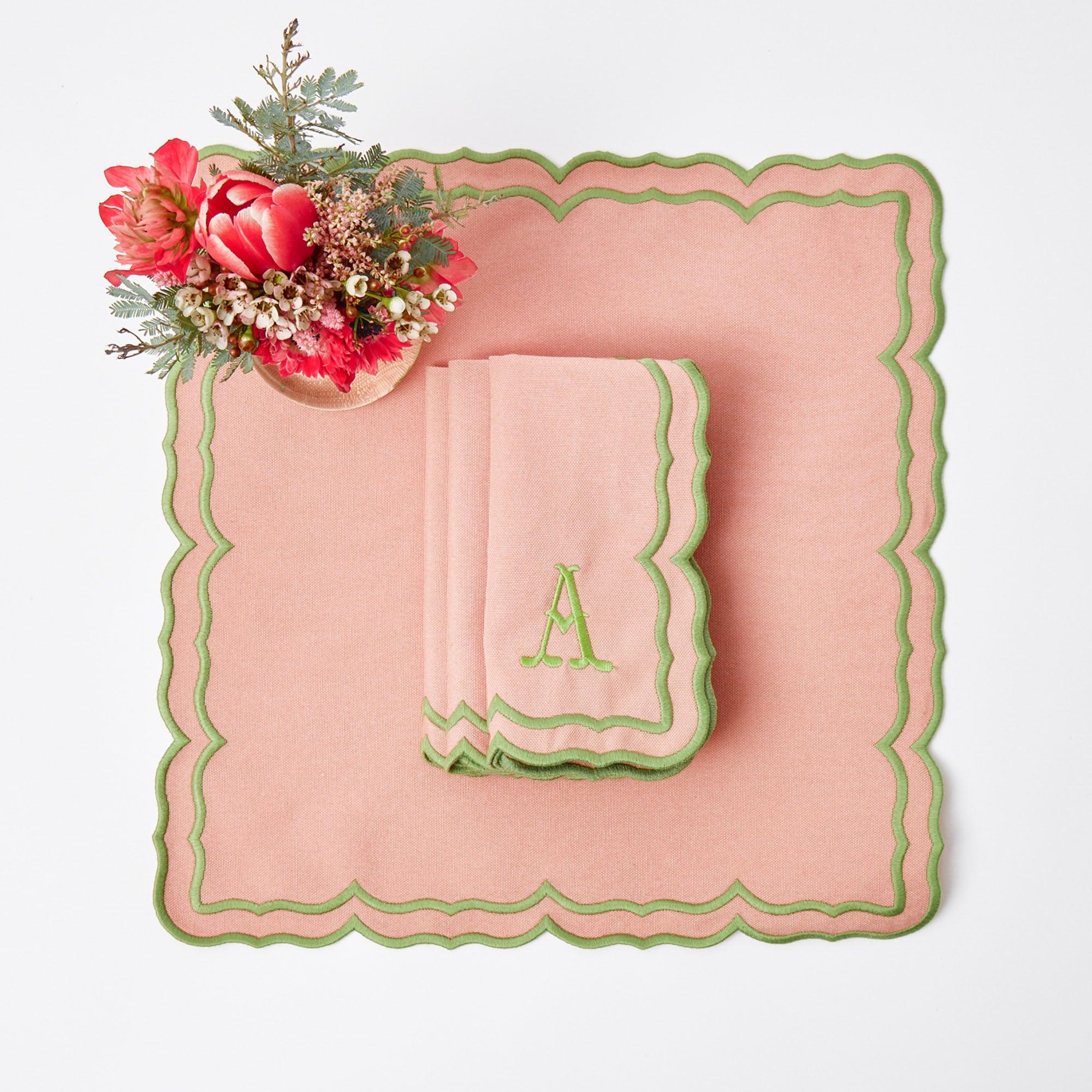 Fleur Pink Napkins (Set of 4) - Image 11