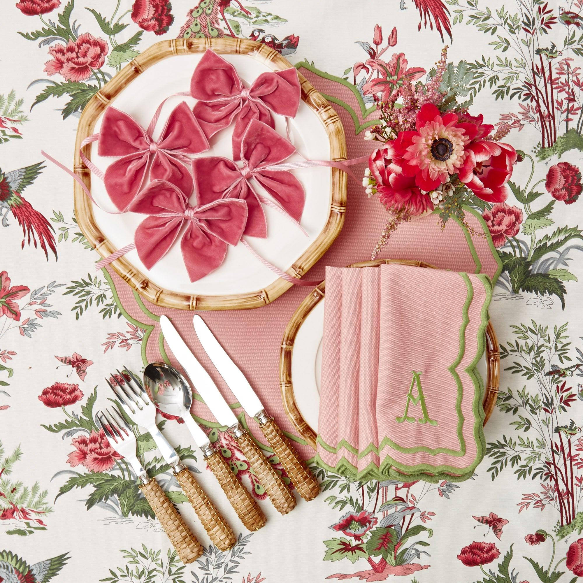 Fleur Pink Napkins (Set of 4) - Image 13
