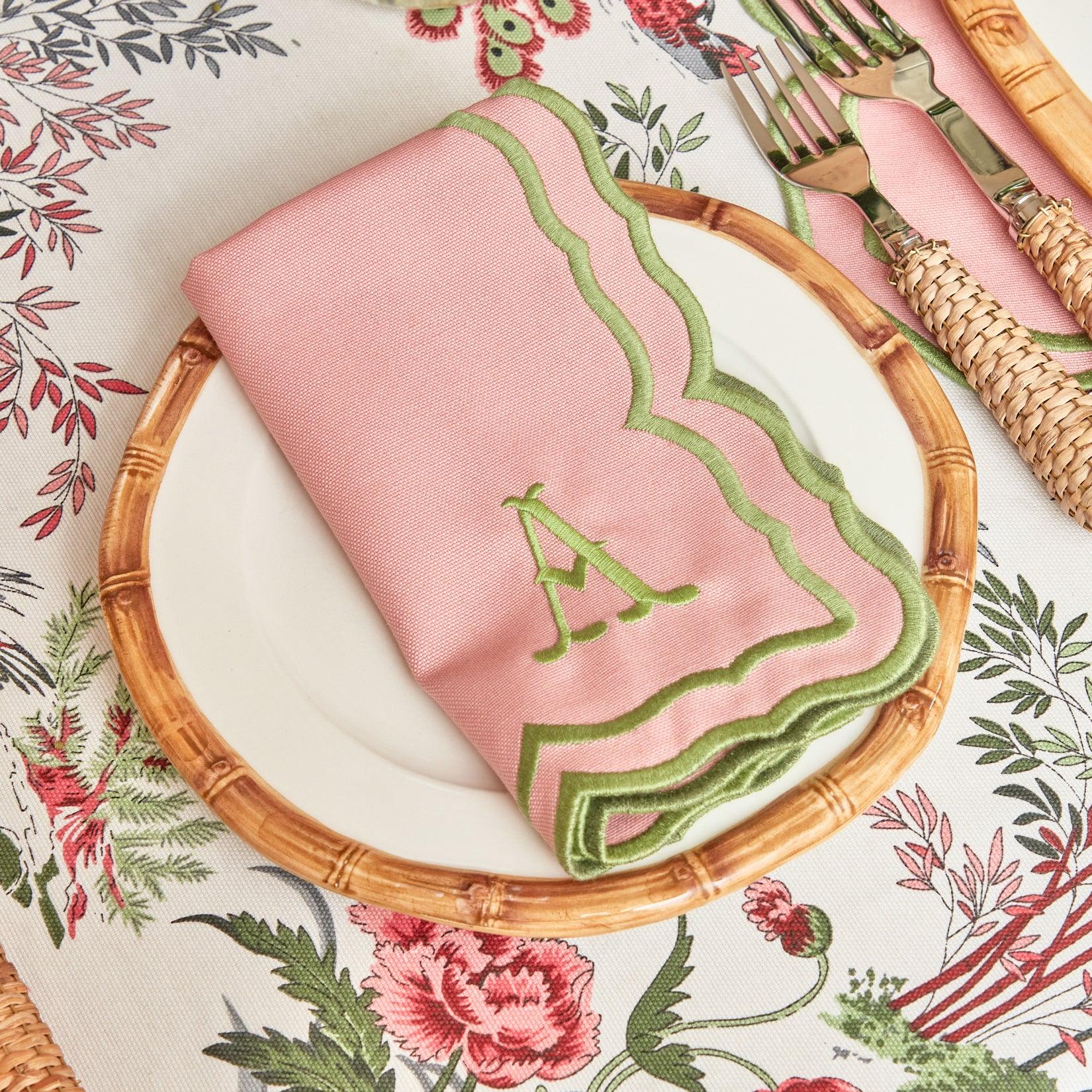 Fleur Pink Napkins (Set of 4) - Image 16