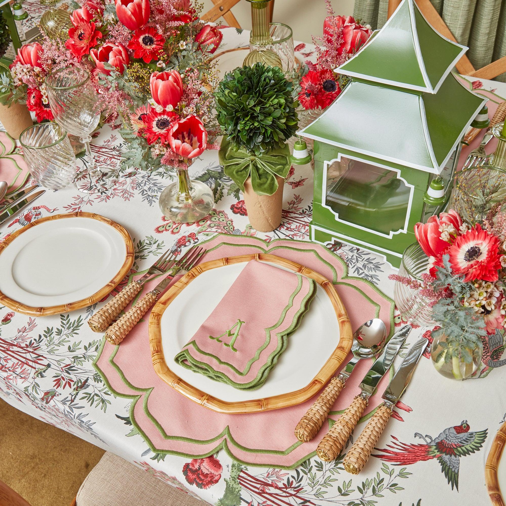 Fleur Pink Napkins (Set of 4) - Image 17