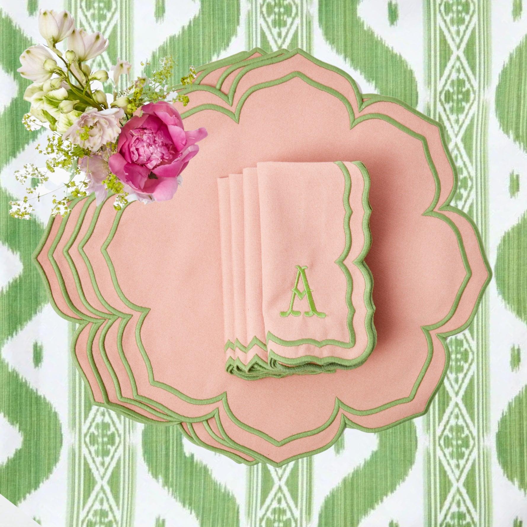 Fleur Pink Napkins (Set of 4) - Image 6