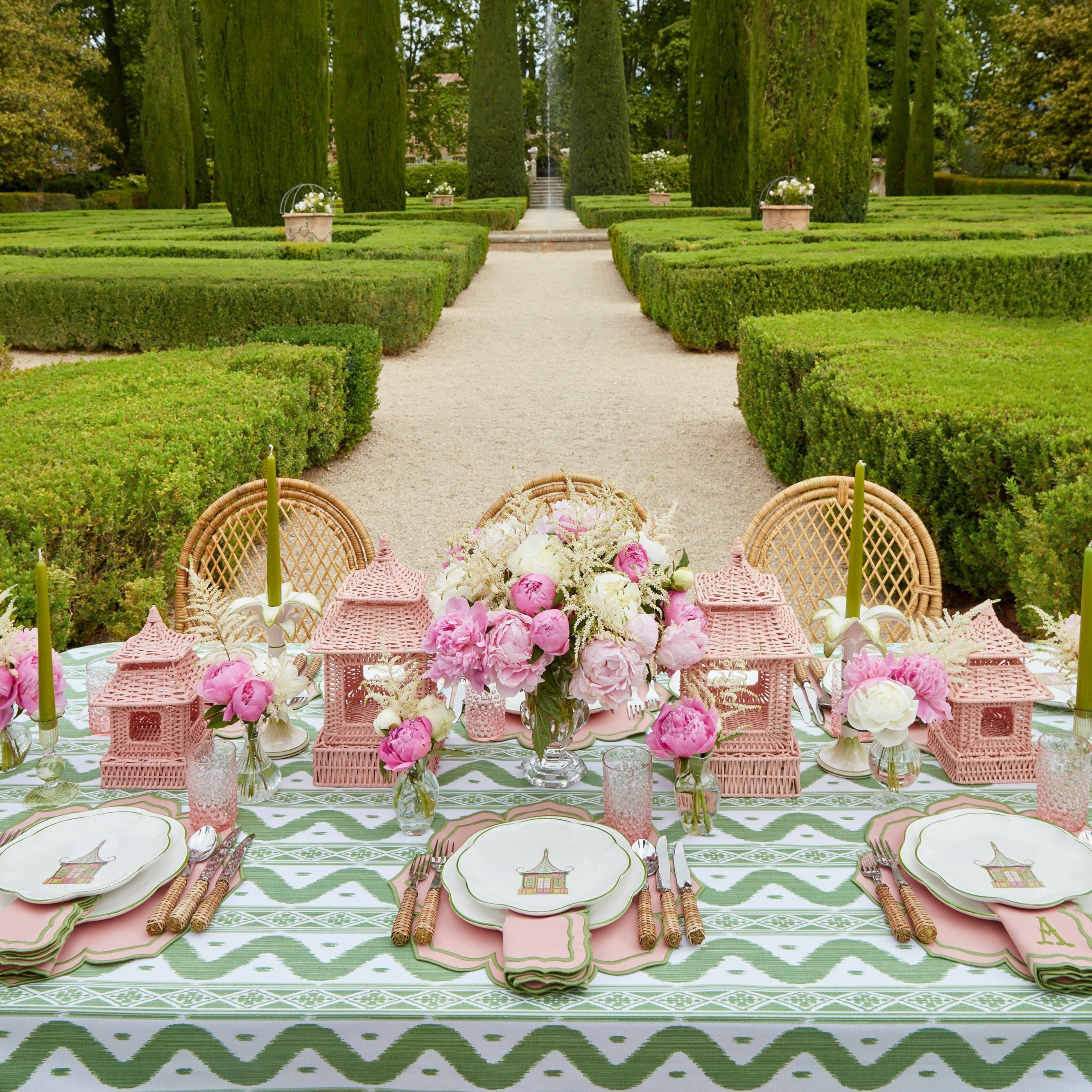 Fleur Pink Placemats & Napkins (Set of 4) - Image 15