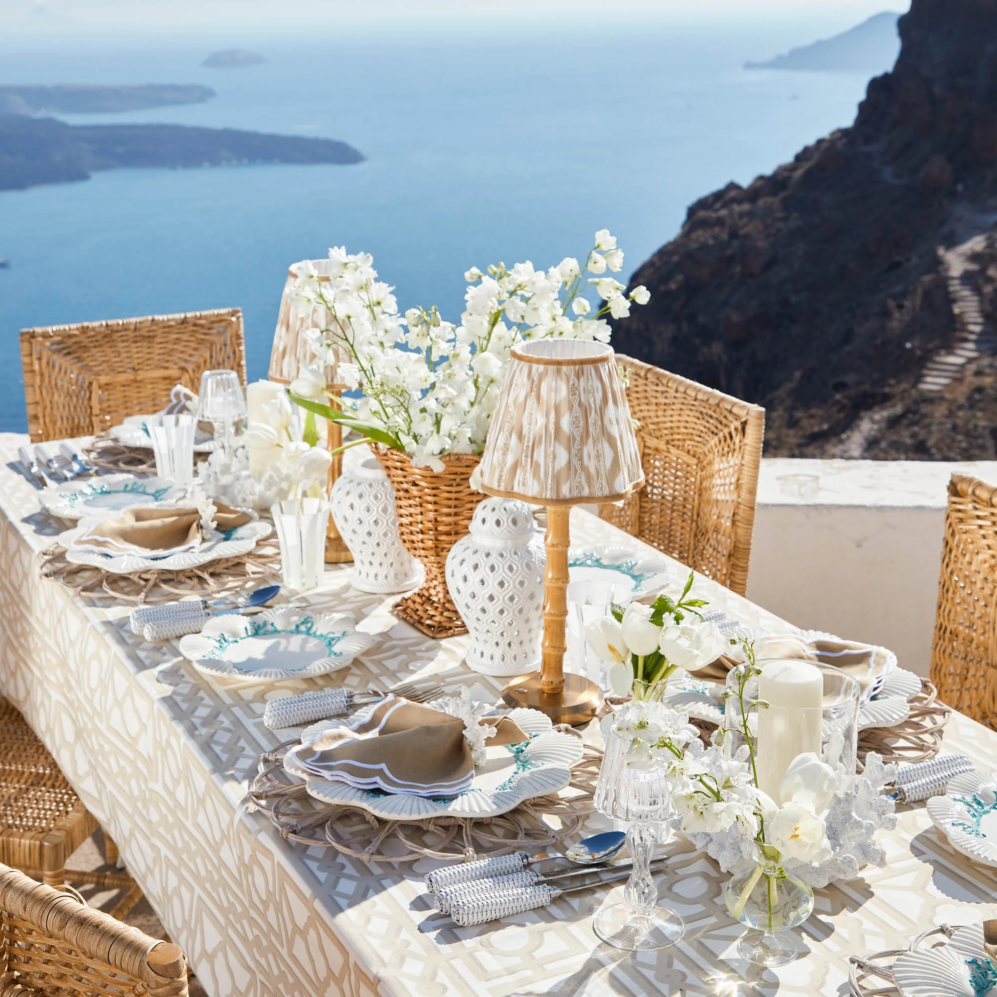 Sand Fleur Napkins (Set of 4) - Image 15