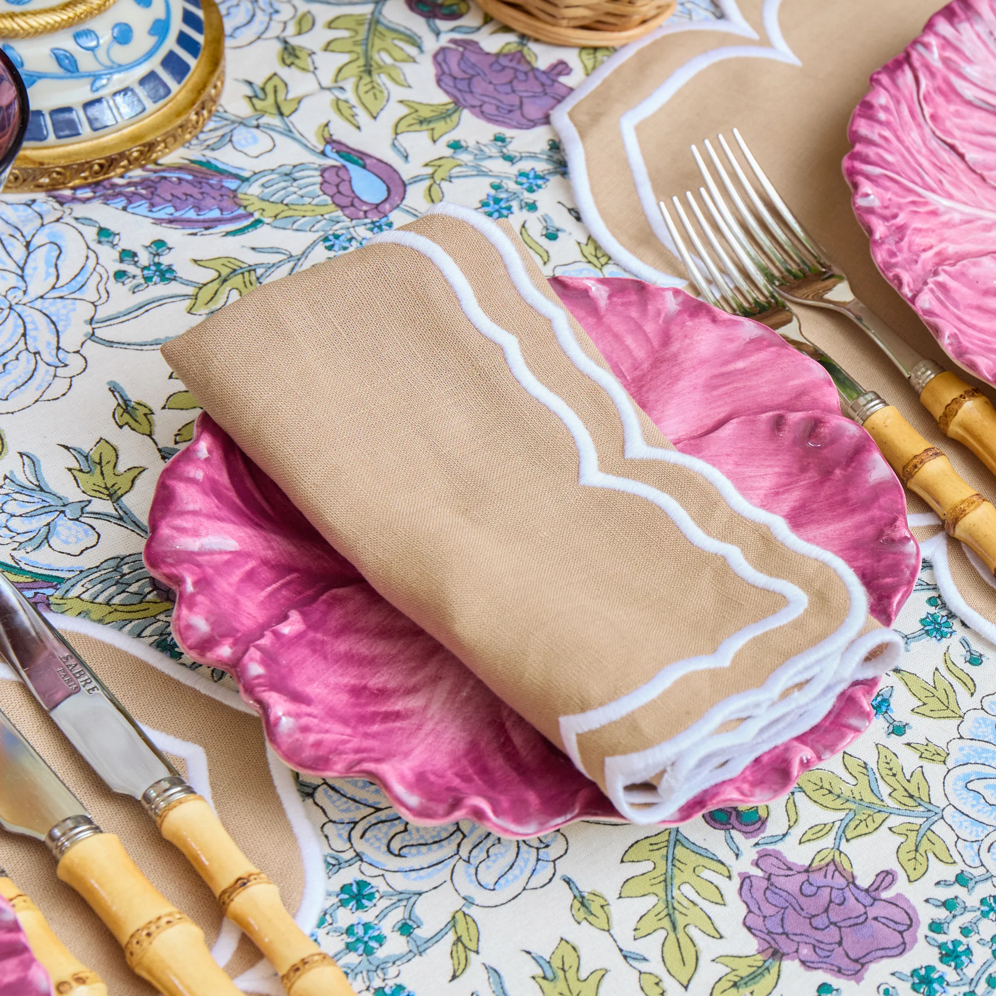 Sand Fleur Napkins (Set of 4) - Image 7