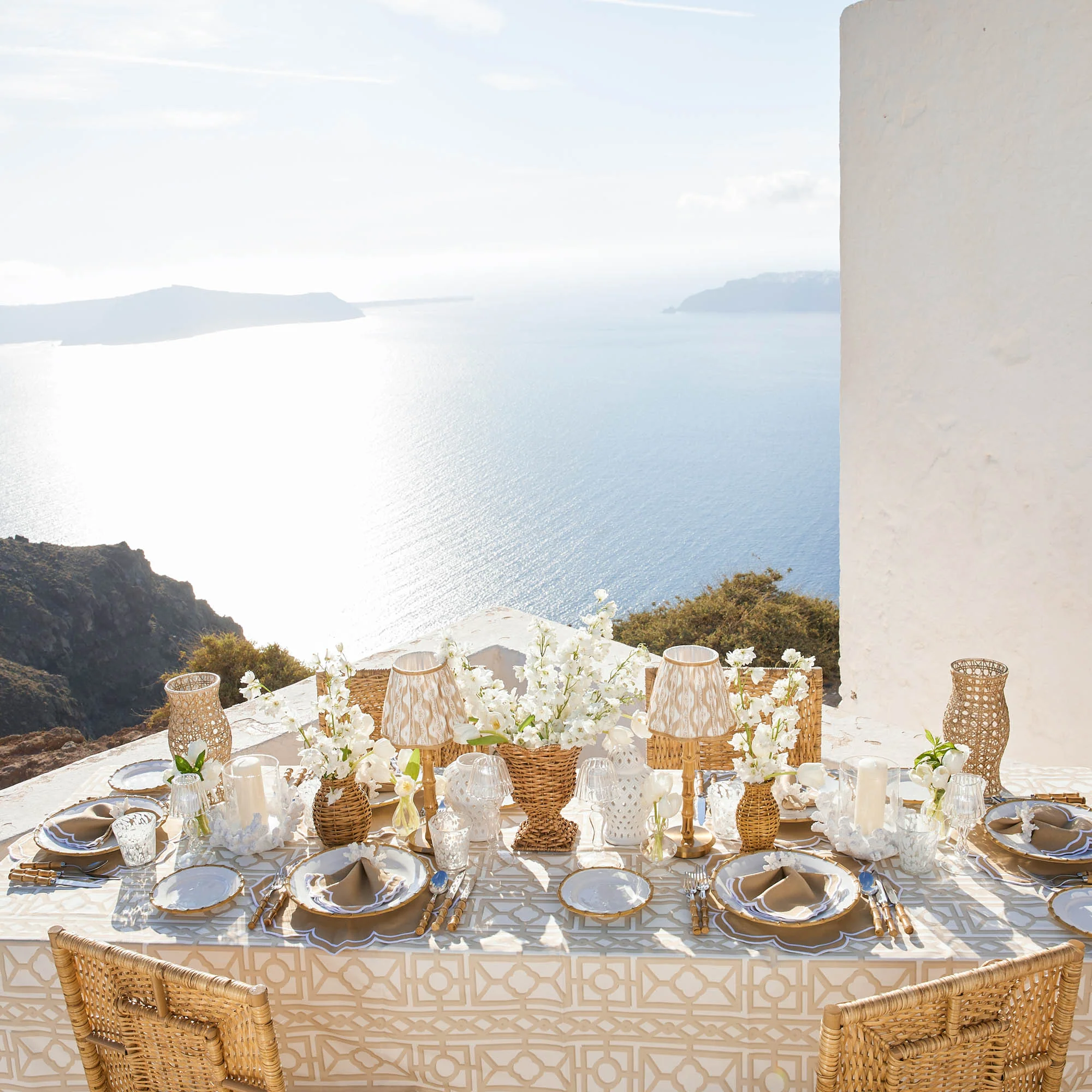Fleur Sand Placemats (Set of 4) - Image 8