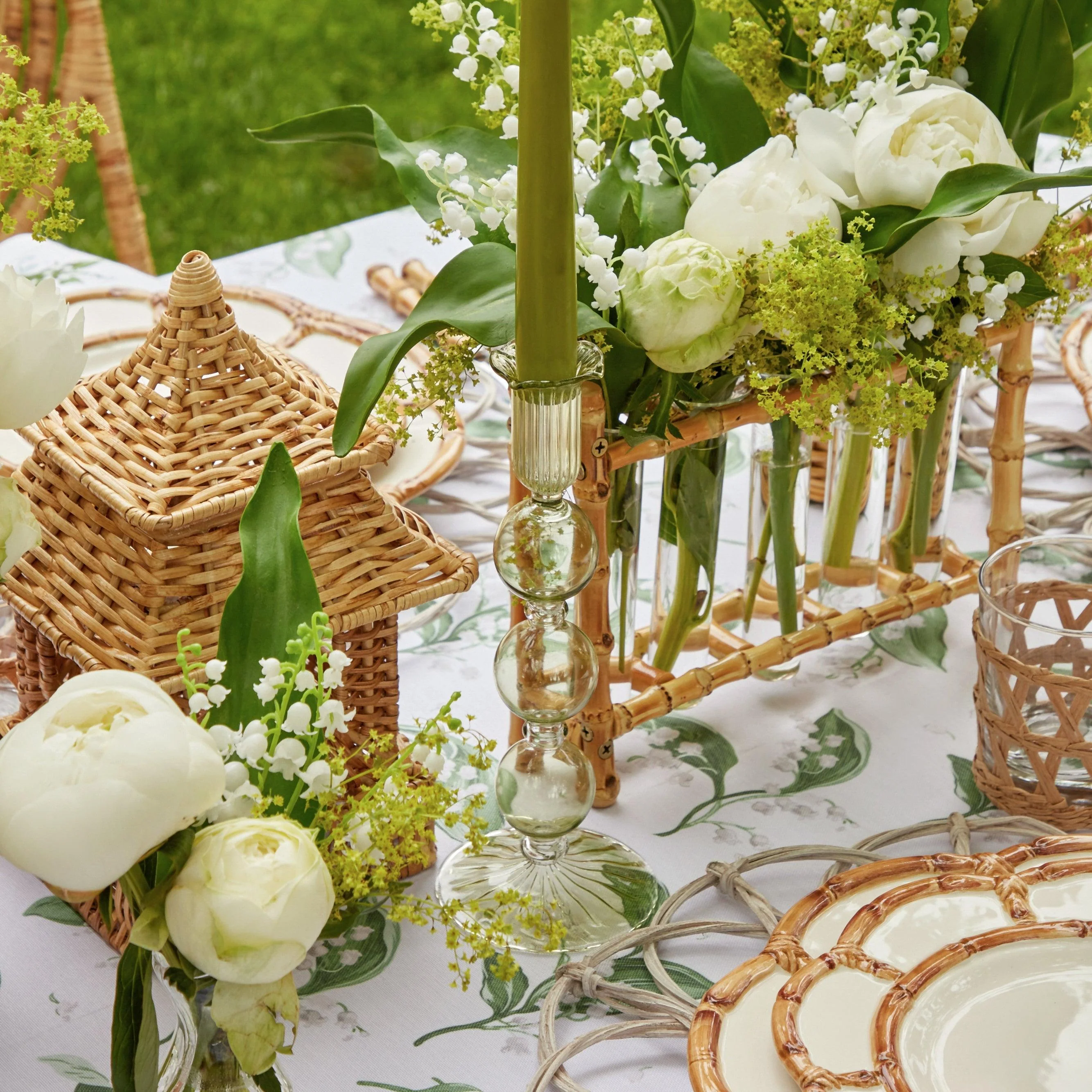 Green Eden Candle Holders (Pair) - Image 5