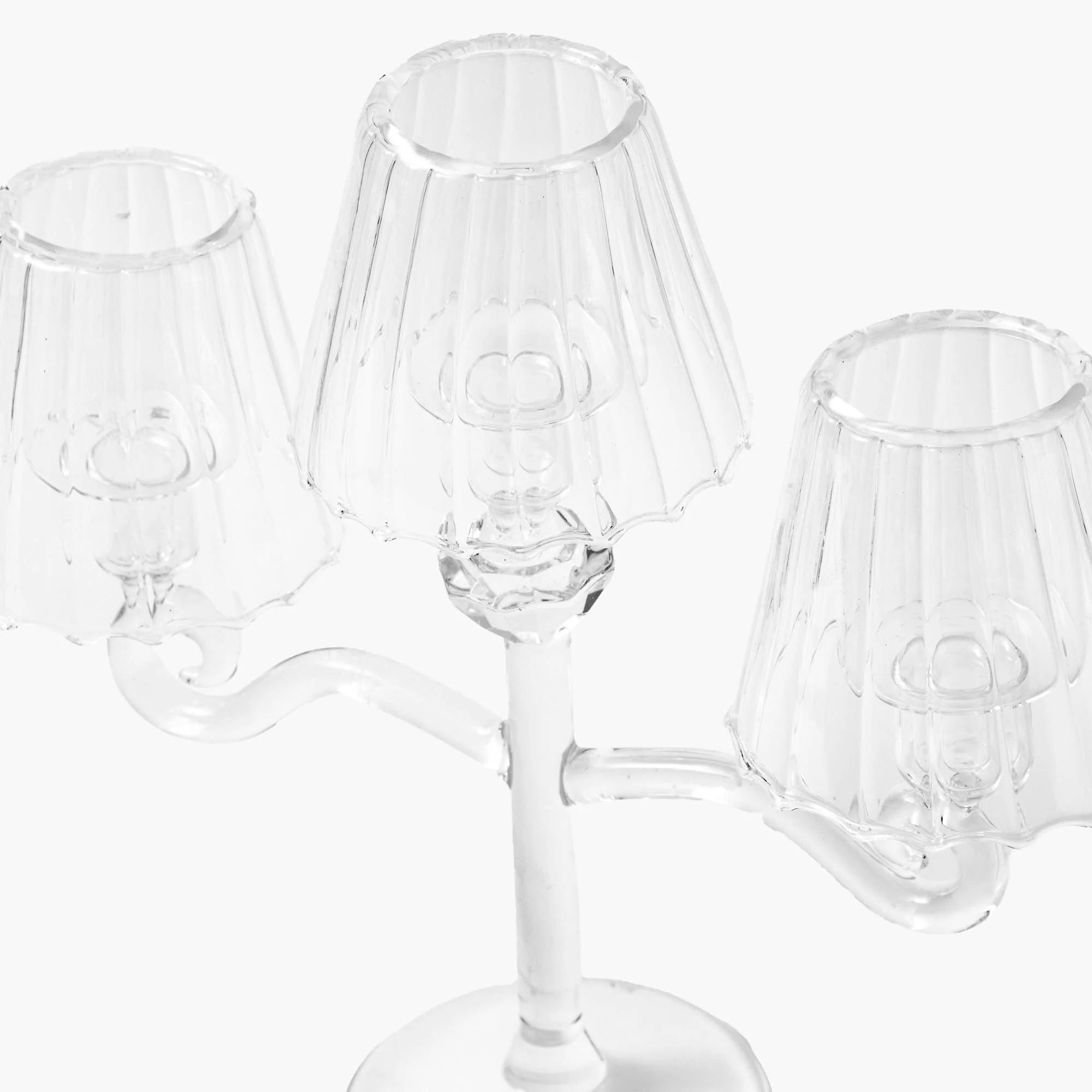 Glass Lantern Tealight Candleabra - Image 3