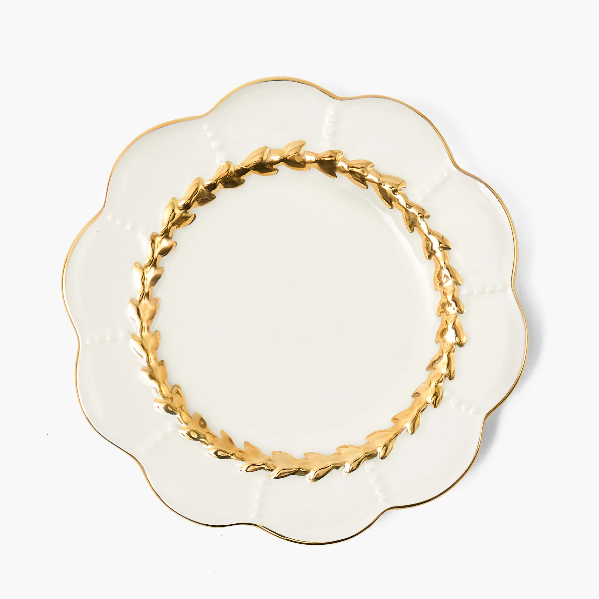Gold Laurel Starter Plate - Image 4