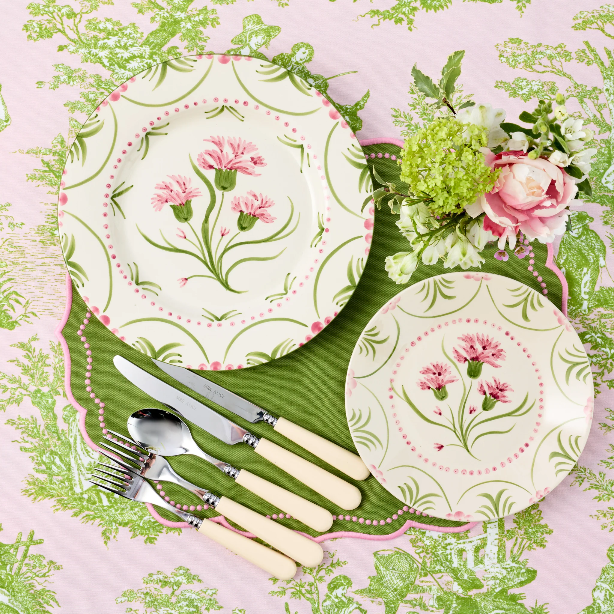 White Ivory Cutlery (5 Piece) - US - Image 2