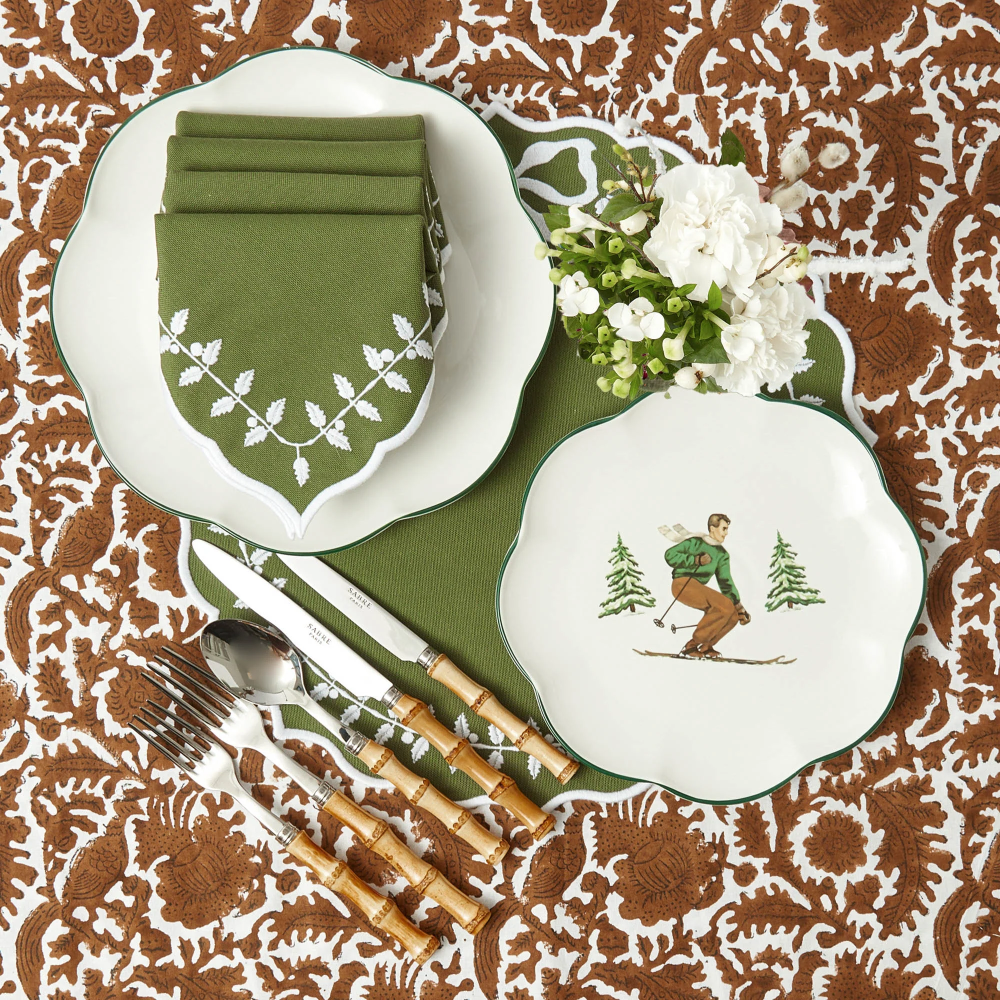 Chocolate Pheasant Tablecloth - Image 10
