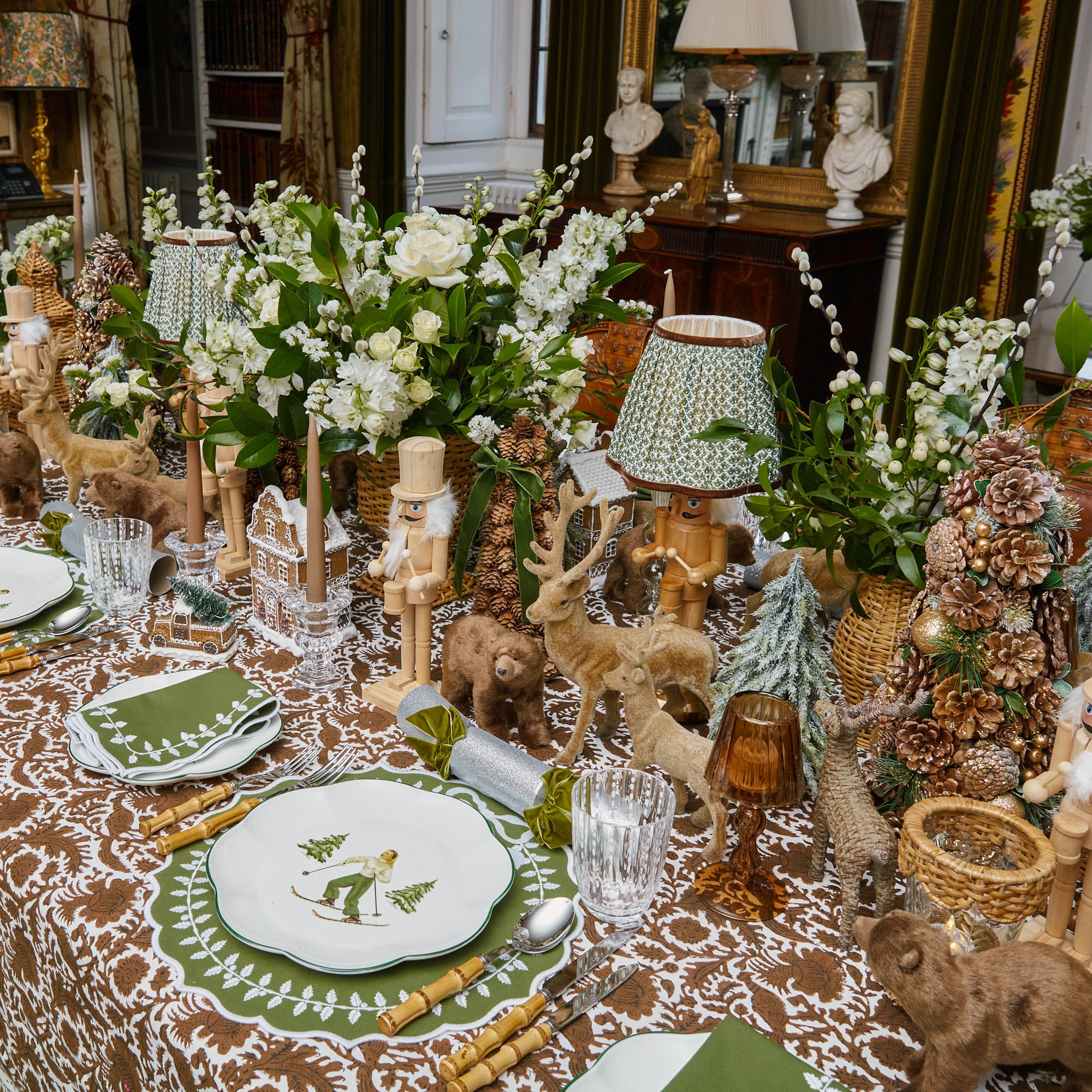 Green Bow Laurel Placemats (Set of 4) - Image 3