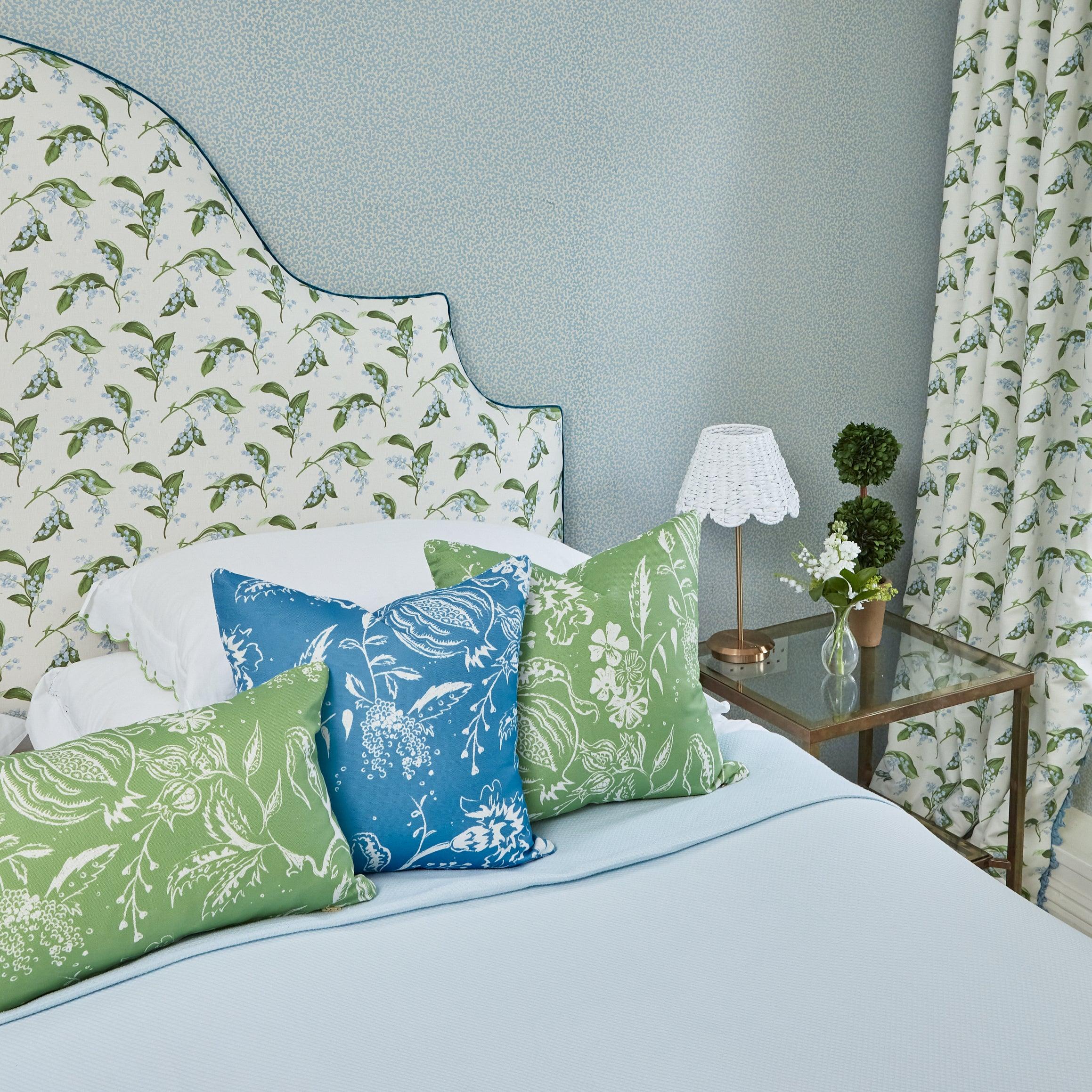 Green Chelsea Square Fabric - Image 6