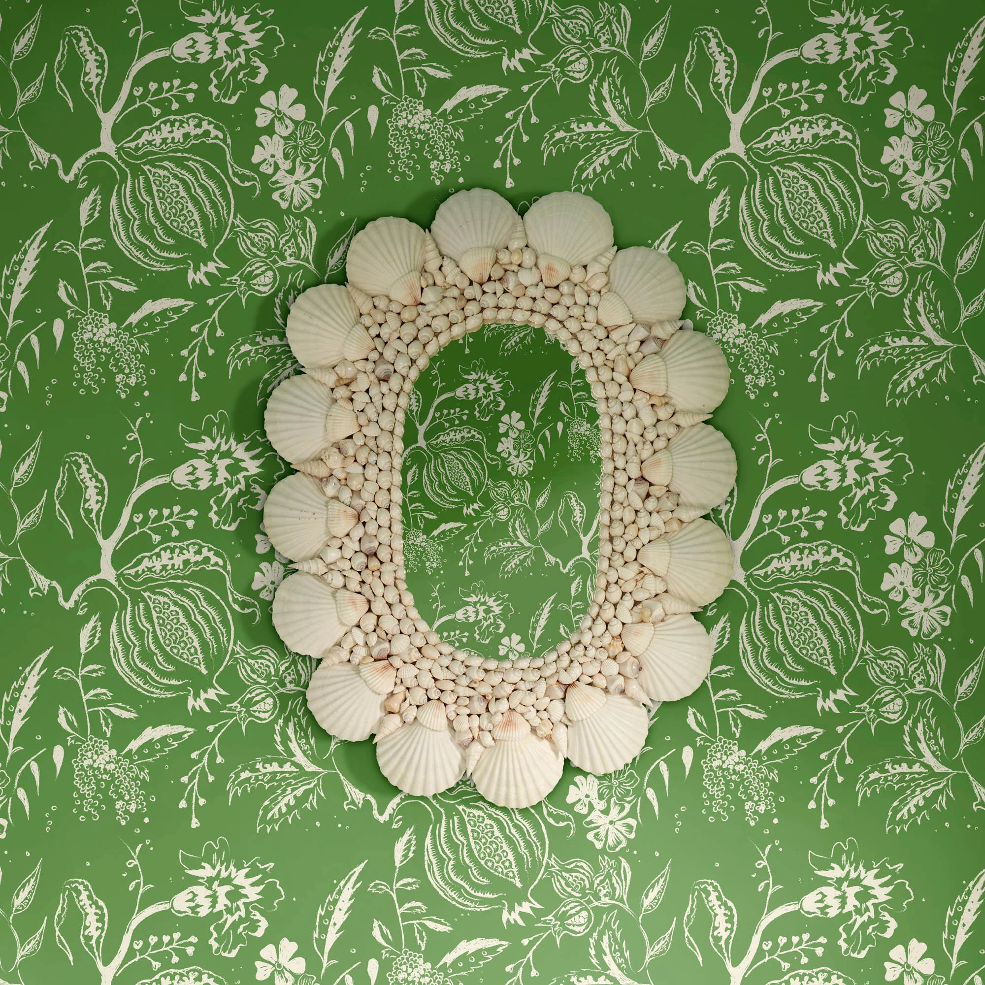 Green Chelsea Square Wallpaper - Image 4